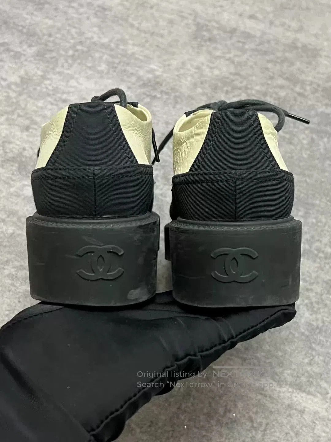 Chanel Chanel Panda Color Block Loafers. Size US 4.5 / IT 34.5 - 6 Thumbnail