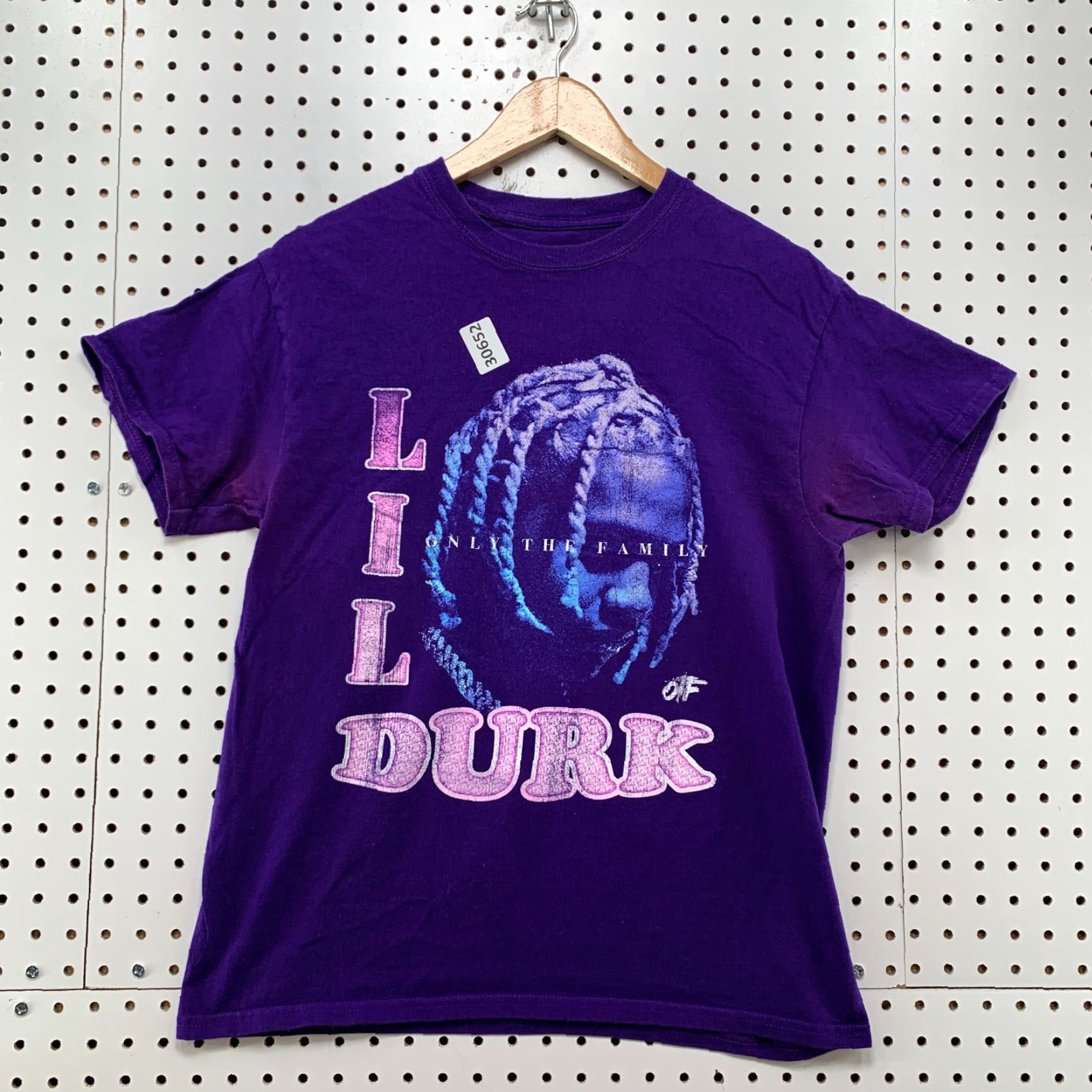 Vintage VINTAGE Lil Durk Shirt Womens M Purple Hip Hop Tee Short Sleeve 18.5x24.5 Mens Size M / US 6-8 / IT 42-44 - 2 Thumbnail