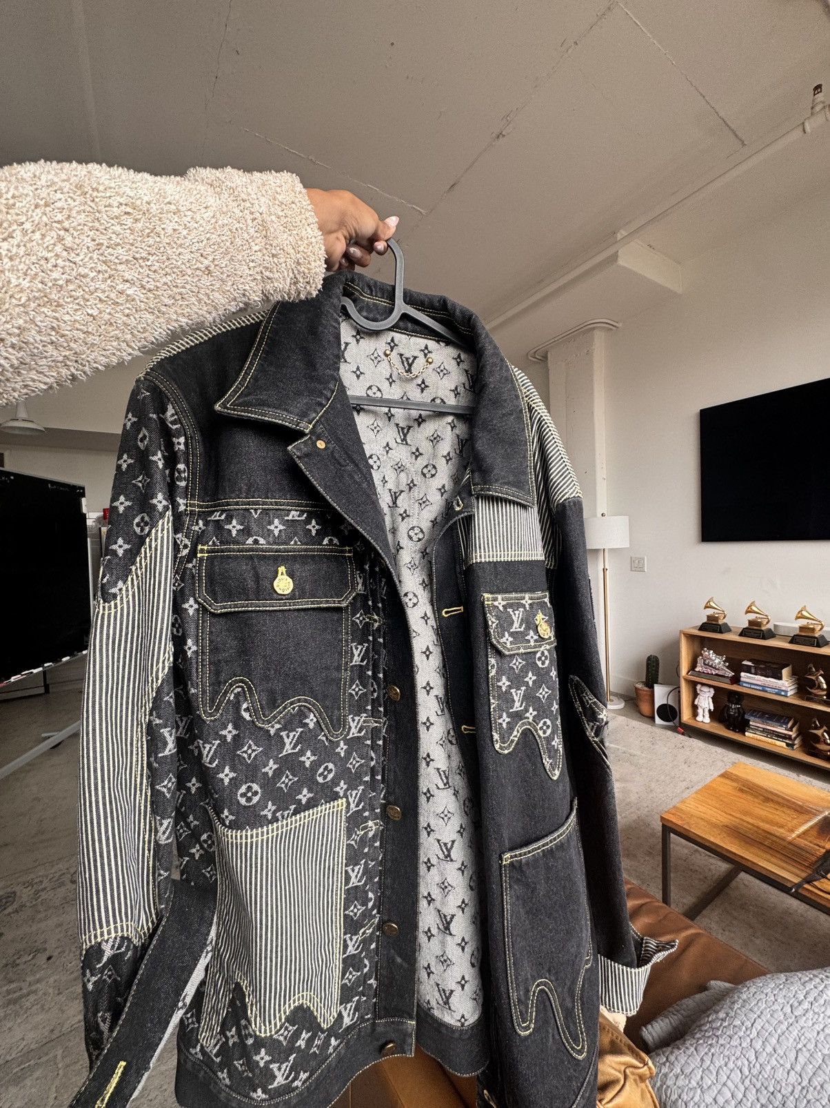Louis Vuitton Louis Vuitton Denim Jacket Size US XL / EU 56 / 4 - 1 Thumbnail