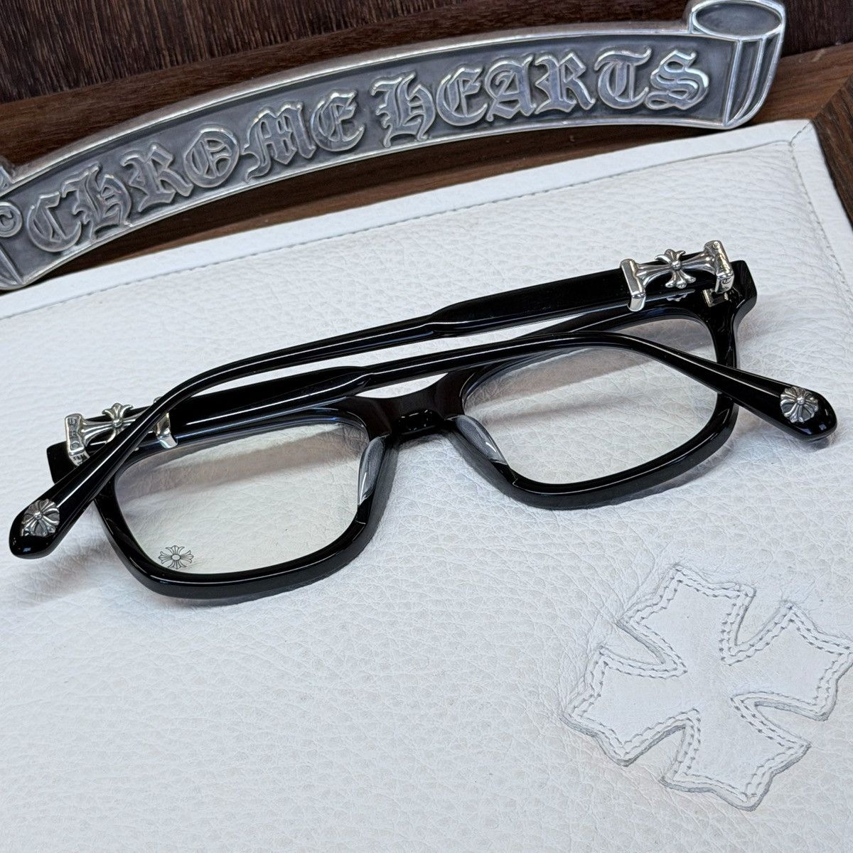 Chrome Hearts Chrome Hearts COX UCKER Glasses Size ONE SIZE - 3 Thumbnail