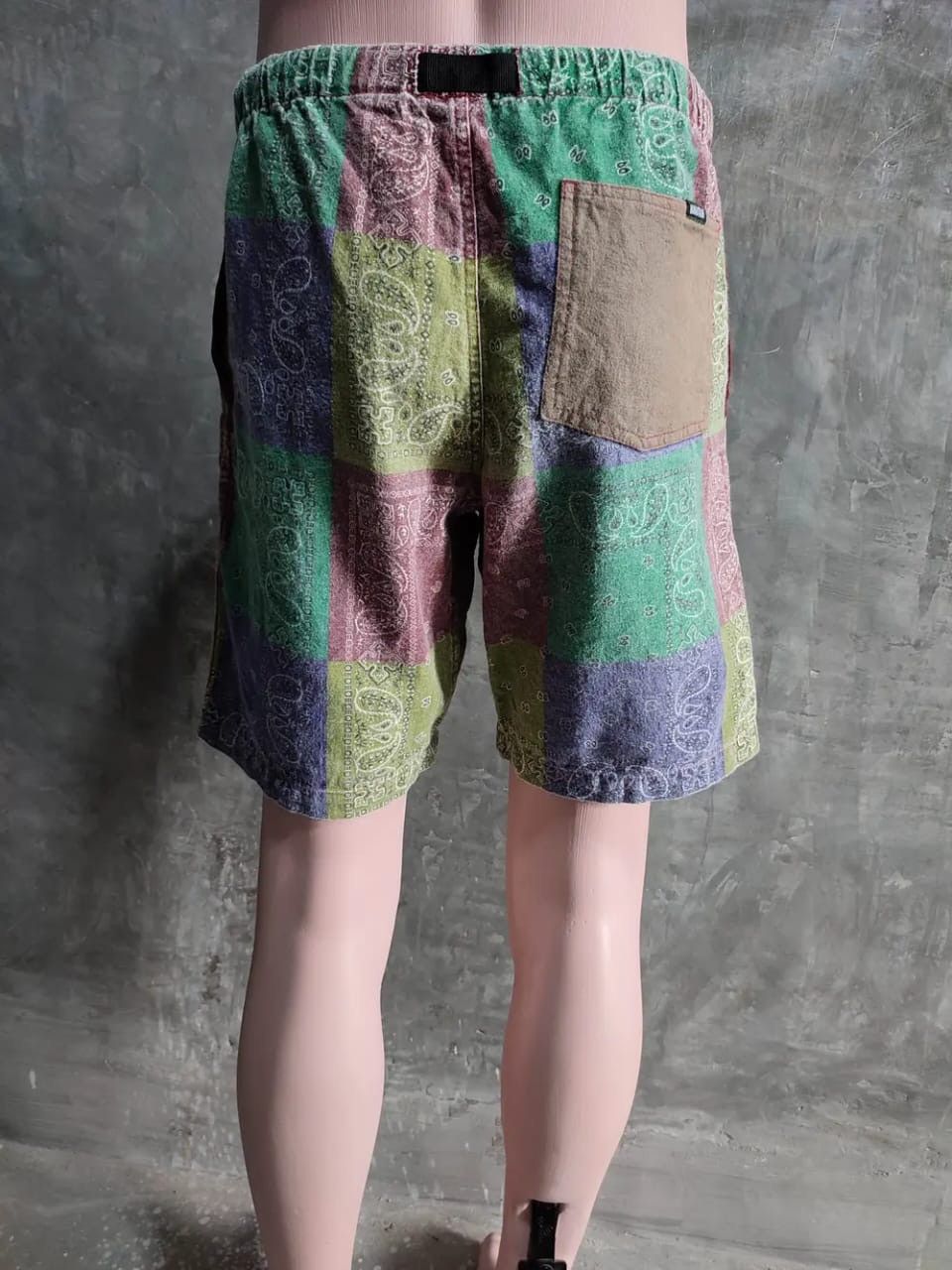 Manastash Manastash Multicolour Paisley Shortpants Size US 31 - 3 Thumbnail