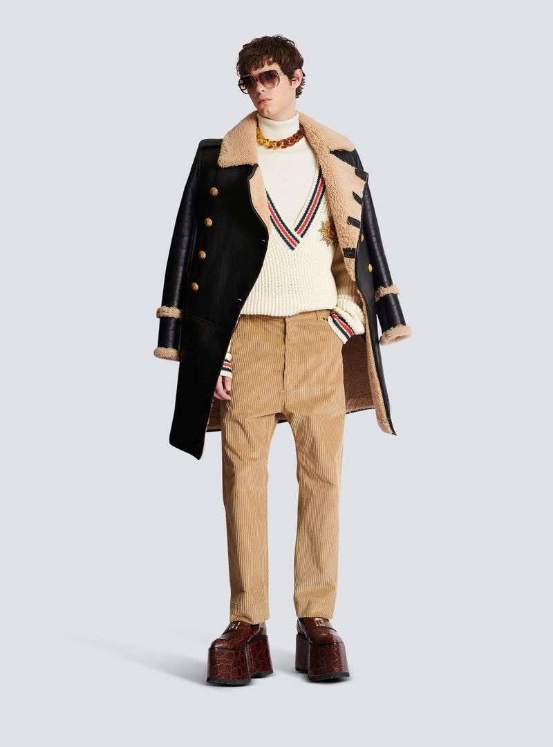 Balmain o1y0426 Casual Pant in Beige Size US 31 - 7 Thumbnail