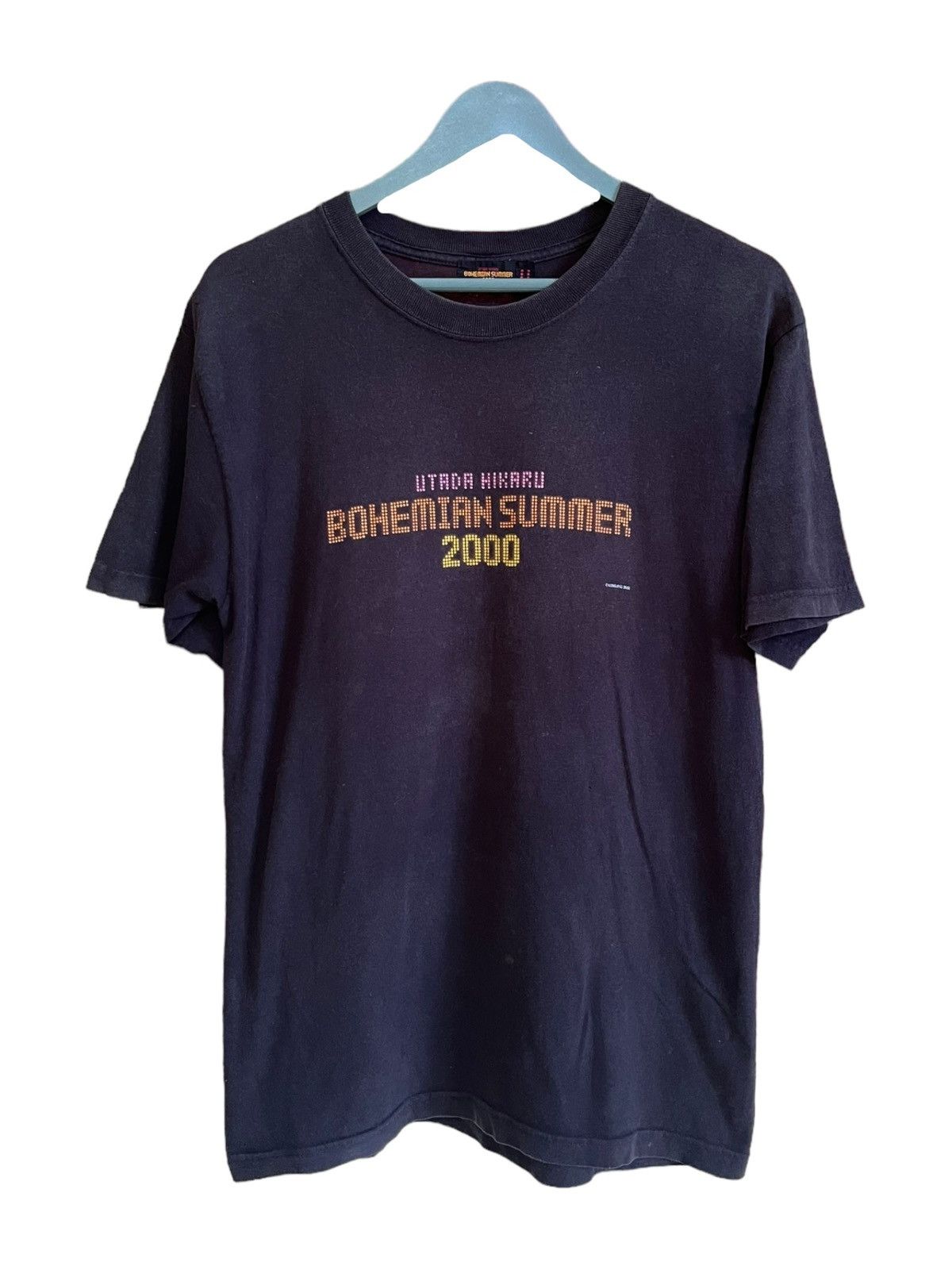 image of Band Tees x Vintage Utada Hikaru Bohemian Summer 2000 Promo Album Tee in Black, Men's (Size Medium)