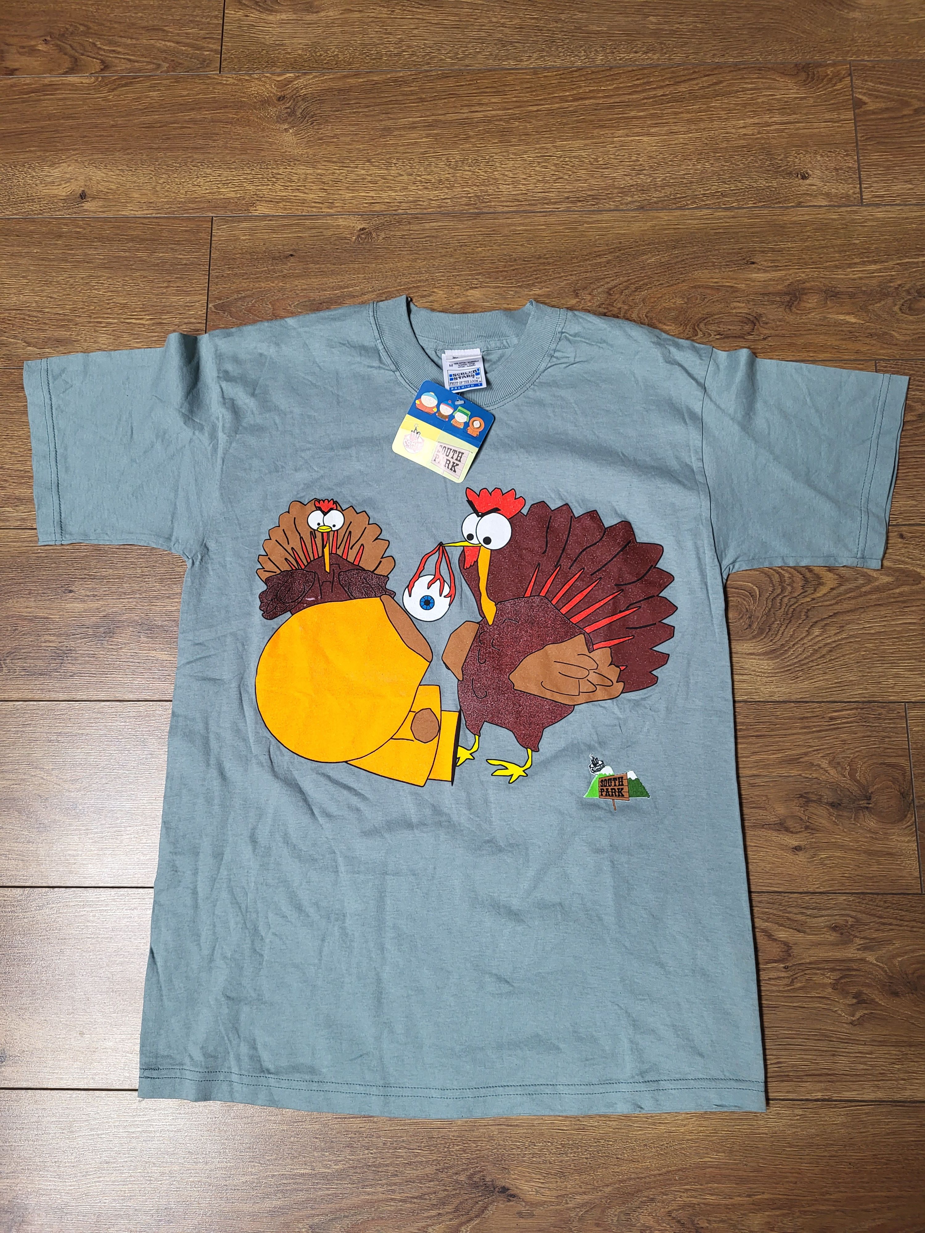Cartoon Network South Park vintage y2k big print t-shirt screen stars M new Size US M / EU 48-50 / 2 - 2 Thumbnail