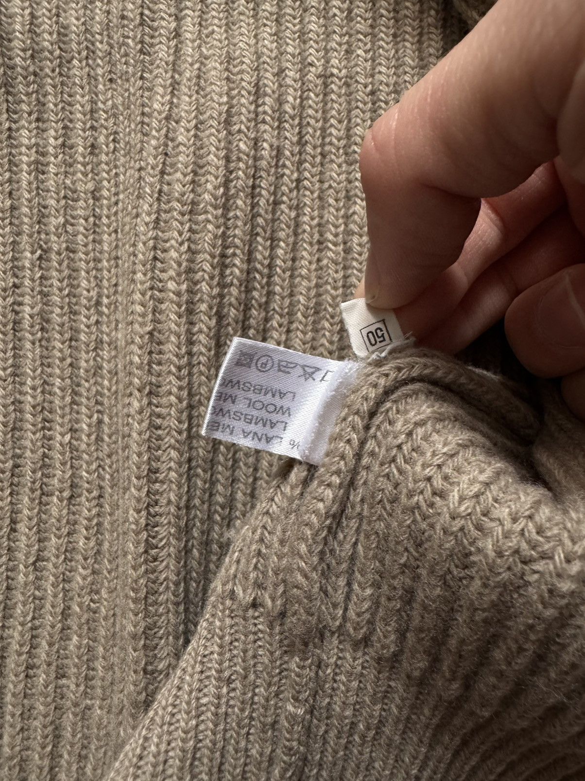 Other Falconeri Beige Ribbed Vest Men’s Size US M / EU 48-50 / 2 - 6 Thumbnail