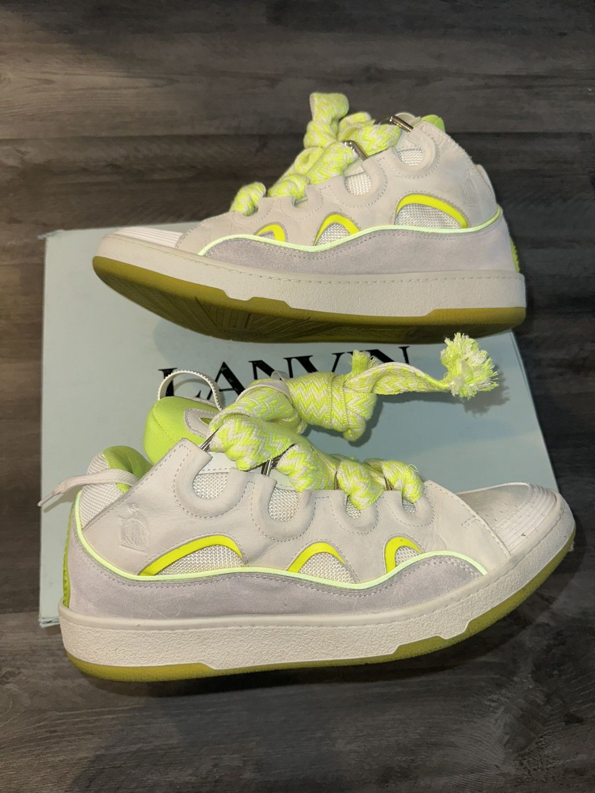 Lanvin Lanvin curb sneaker Size US 12 / EU 45 - 2 Thumbnail