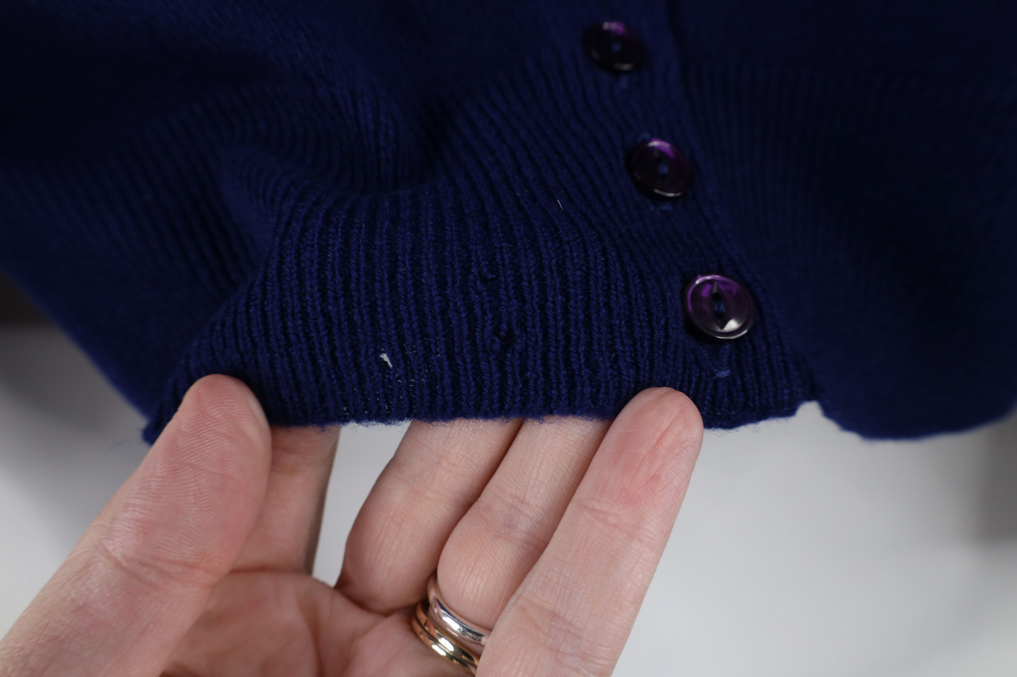Vintage Vintage 60s 70s Streetwear Knit Cardigan Sweater USA Size S / US 4 / IT 40 - 5 Thumbnail