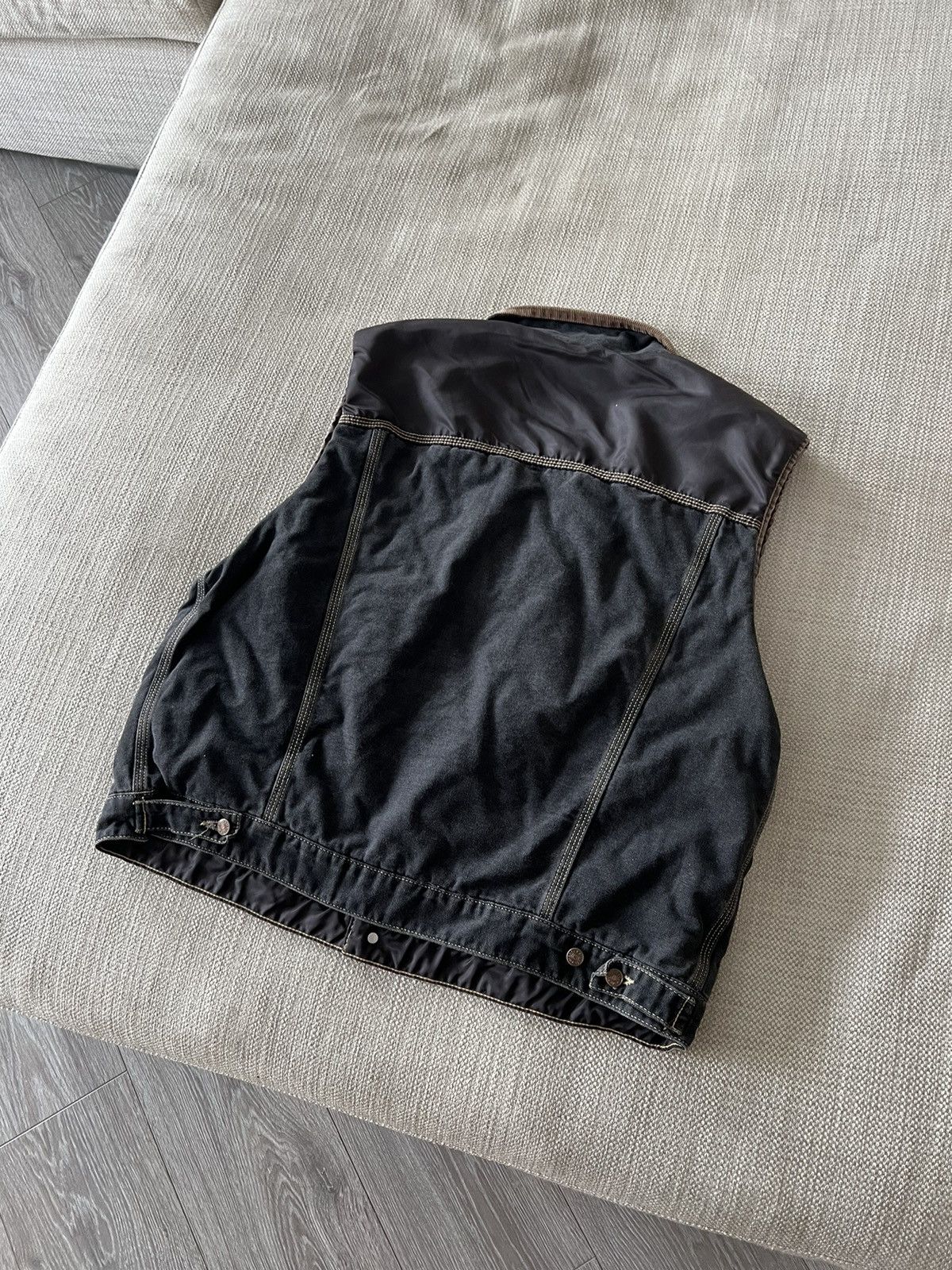 Diesel × Vintage Vintage Diesel Avant Garde Vest 1990s Size US XL / EU 56 / 4 - 14 Thumbnail