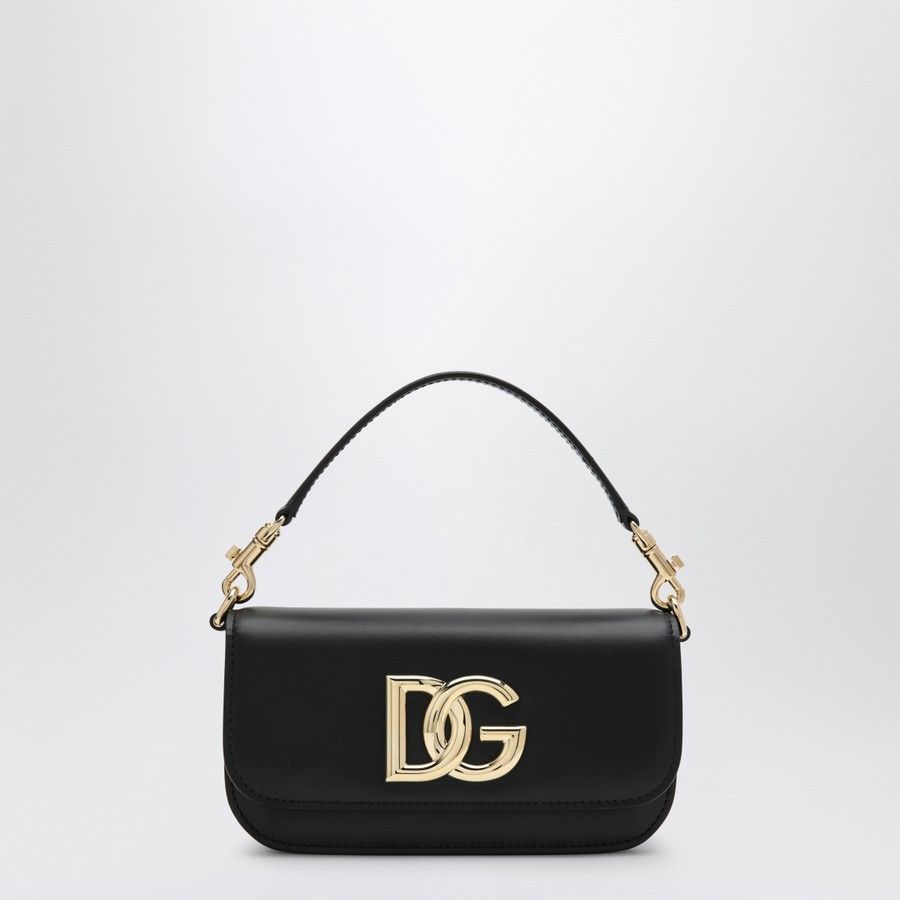 Dolce & Gabbana o1d2blof0824 Size : OS / Leather Shoulder Bag in Black Size ONE SIZE - 1 Thumbnail