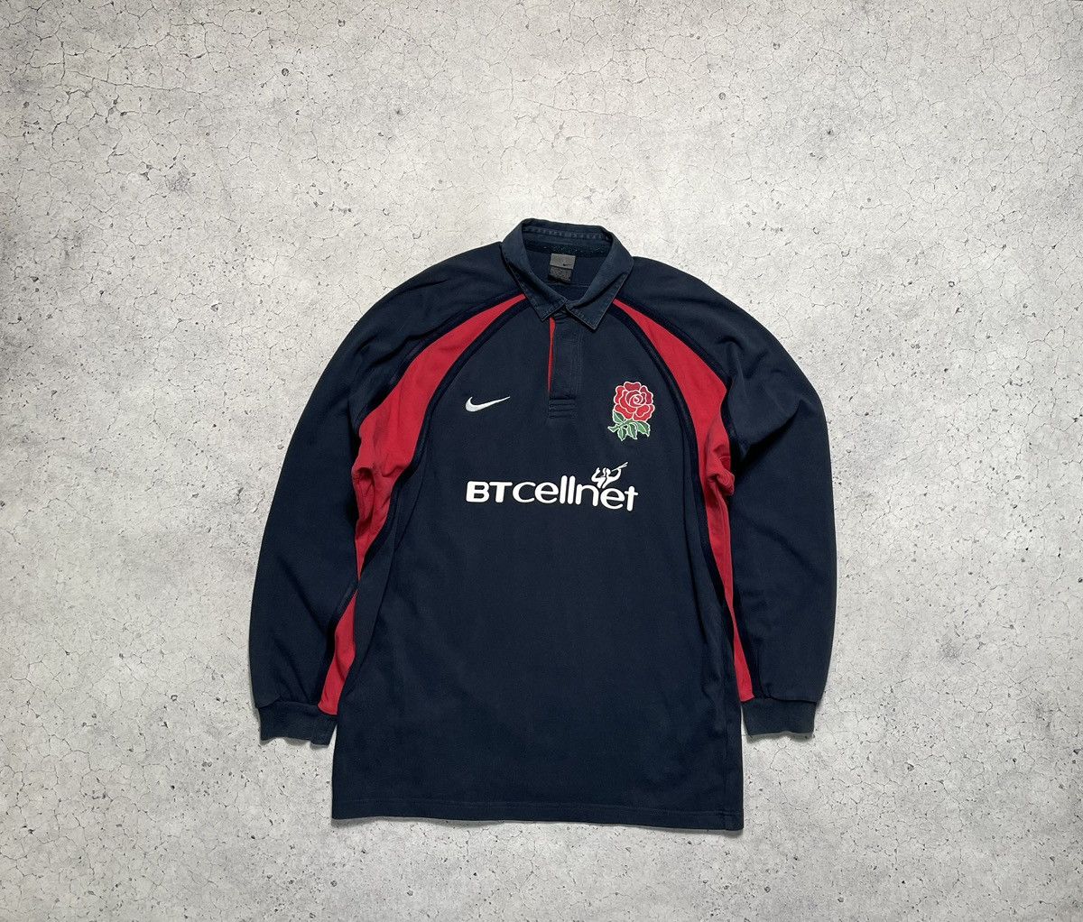 Nike Nike Vintage England Rugby League Jersey Sweatshirt Y2K Size US L / EU 52-54 / 3 - 1 Thumbnail