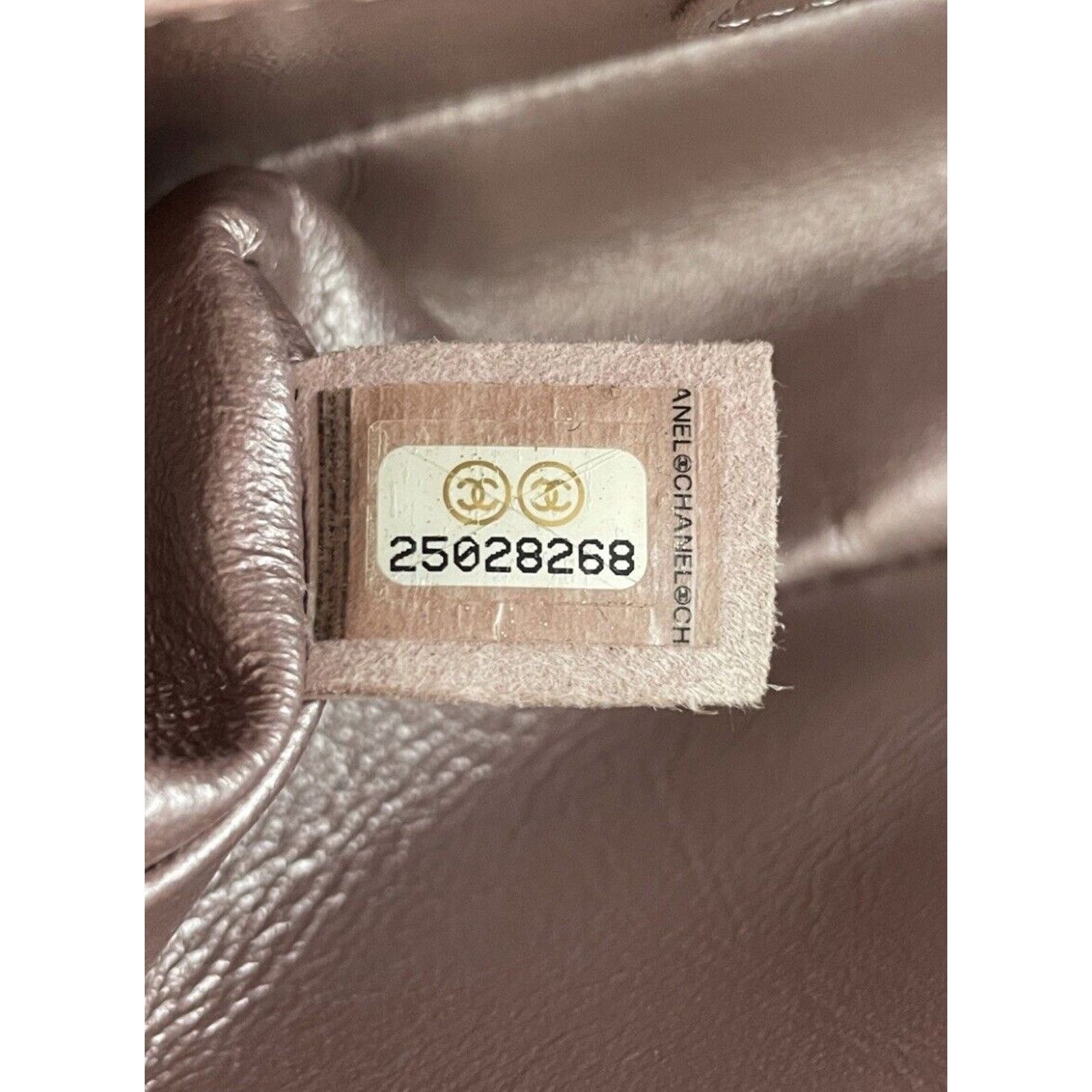 Chanel Mini Rectangular Classic Purple Iridescent Calfskin Flap Size ONE SIZE - 11 Thumbnail