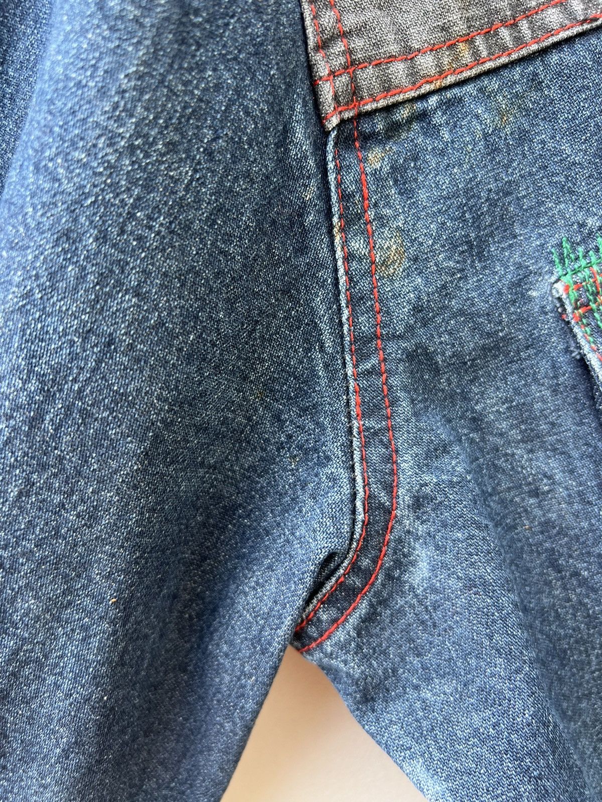 Marithe + Francois Girbaud Vintage MFG Distressed Oversized Denim Jacket Size US XL / EU 56 / 4 - 15 Thumbnail