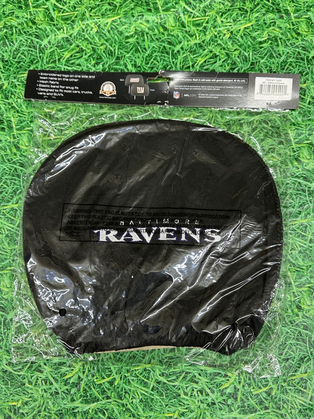NFL Baltimore Ravens NFL HEAD REST COVERS NEW Size ONE SIZE - 2 Thumbnail
