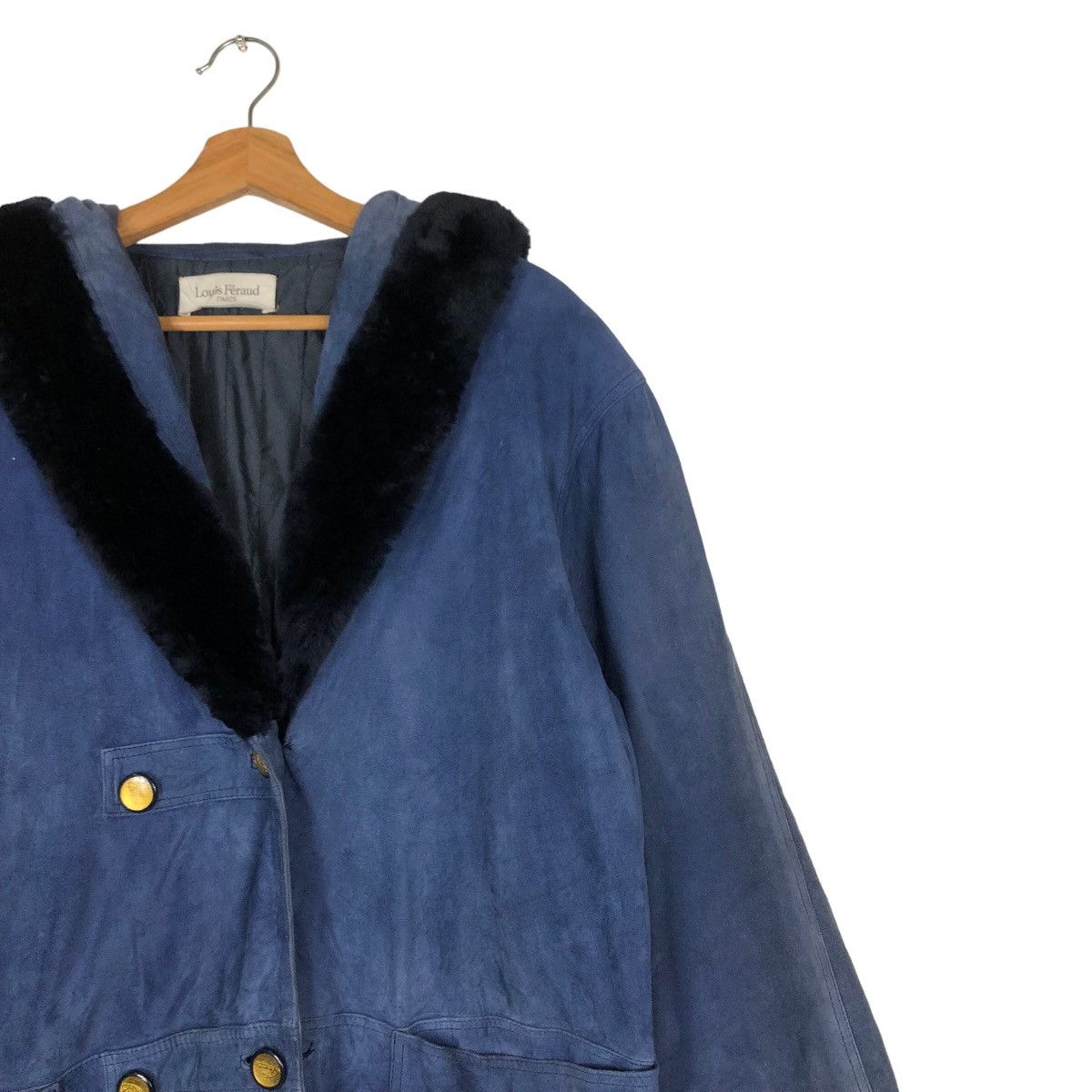 Louis Feraud 🔥Vintage Long Jacket Louis Feraud Paris Mink Fur Hoodie Size US M / EU 48-50 / 2 - 6 Thumbnail