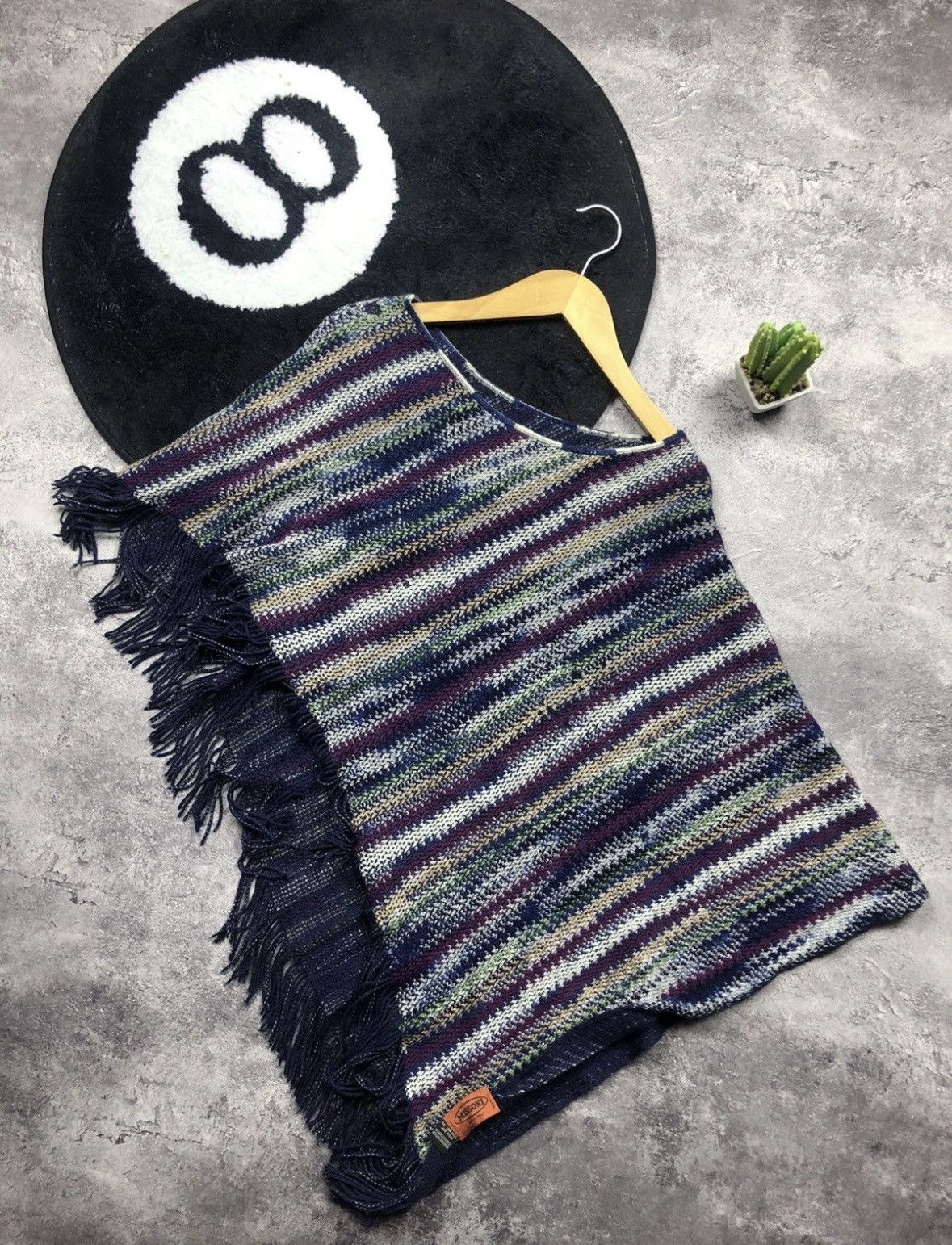 Missoni Missoni Poncho Vintage Multicoloured Shawl Scarf Rare Italy Size M / US 6-8 / IT 42-44 - 2 Thumbnail