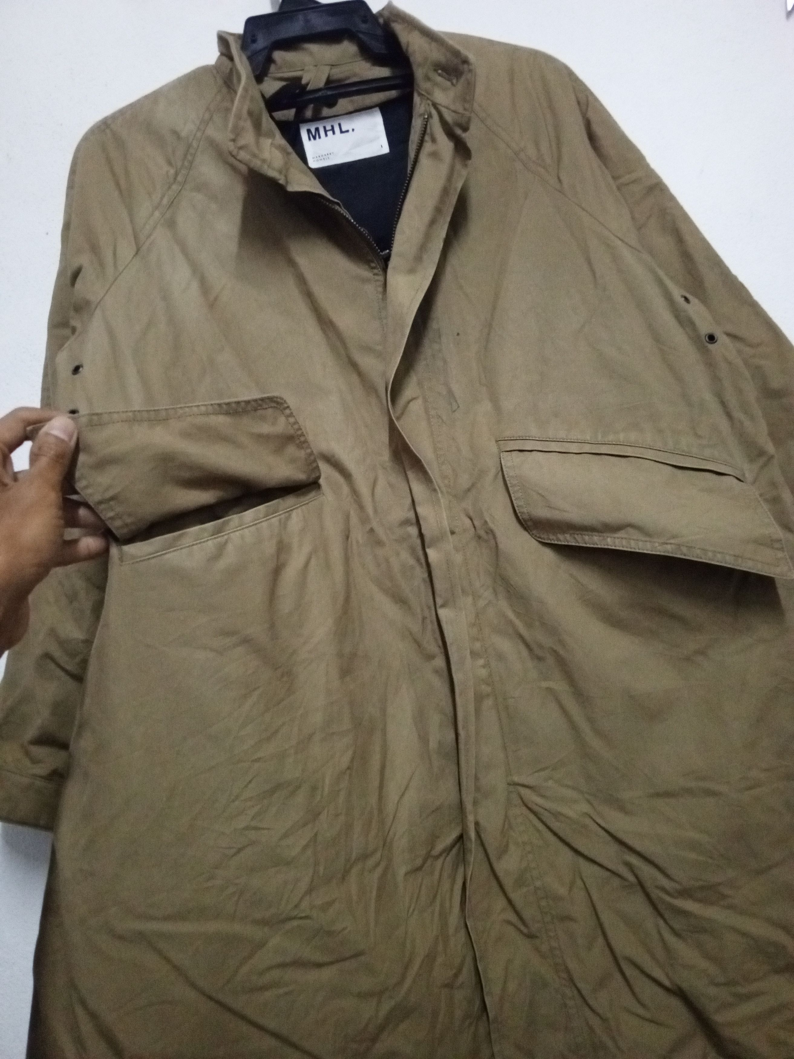 Margaret Howell MHL BEIGE - LONG COAT Size US XL / EU 56 / 4 - 6 Thumbnail