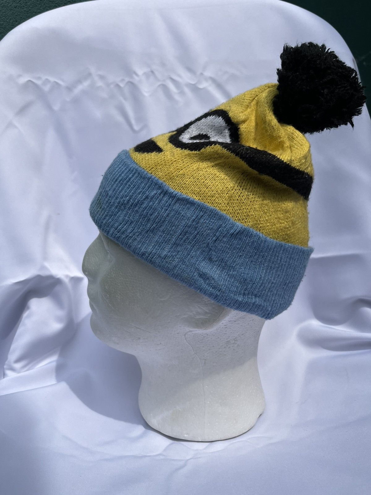 Japanese Brand × Vintage knitted Crochet Minion Winter Beanie Hats Size ONE SIZE - 3 Thumbnail