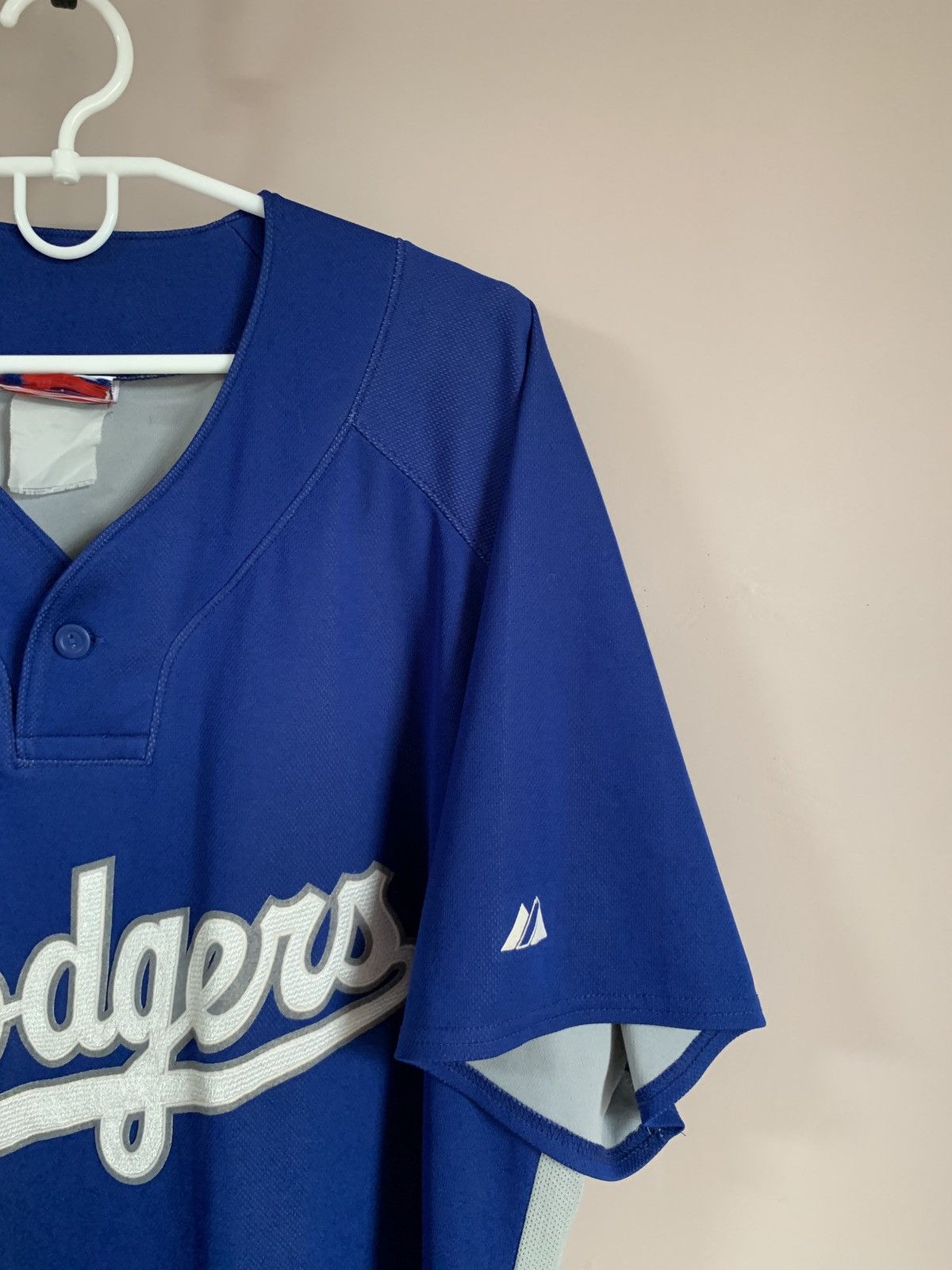MLB Los Angeles Dodgers Baseball Shirt Majestic MLB Jersey XXL Size US XXL / EU 58 / 5 - 4 Thumbnail