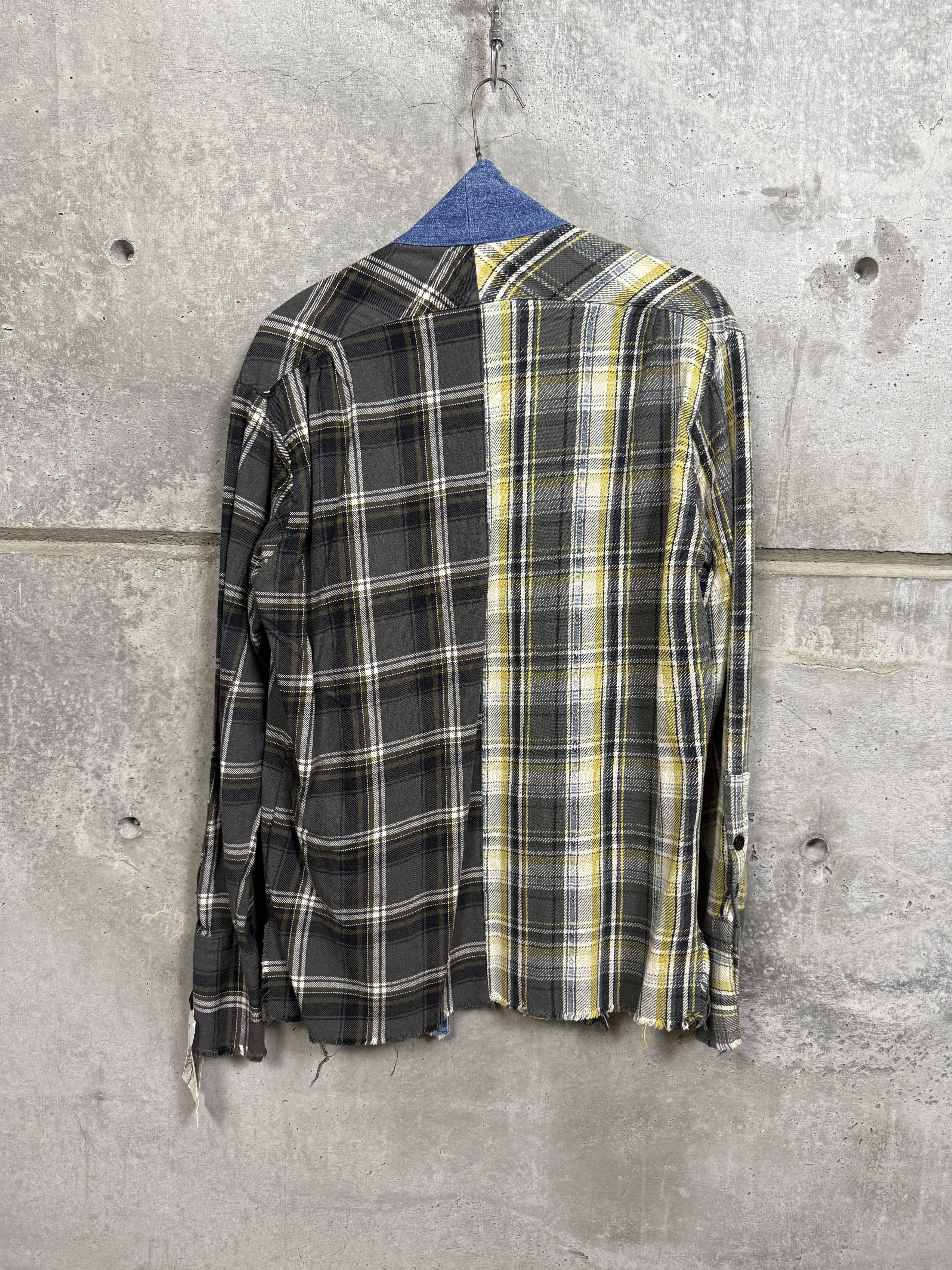 Greg Lauren $1150 Greg Lauren Mixed Plaid GL1 w/ Pockets Size US L / EU 52-54 / 3 - 4 Thumbnail
