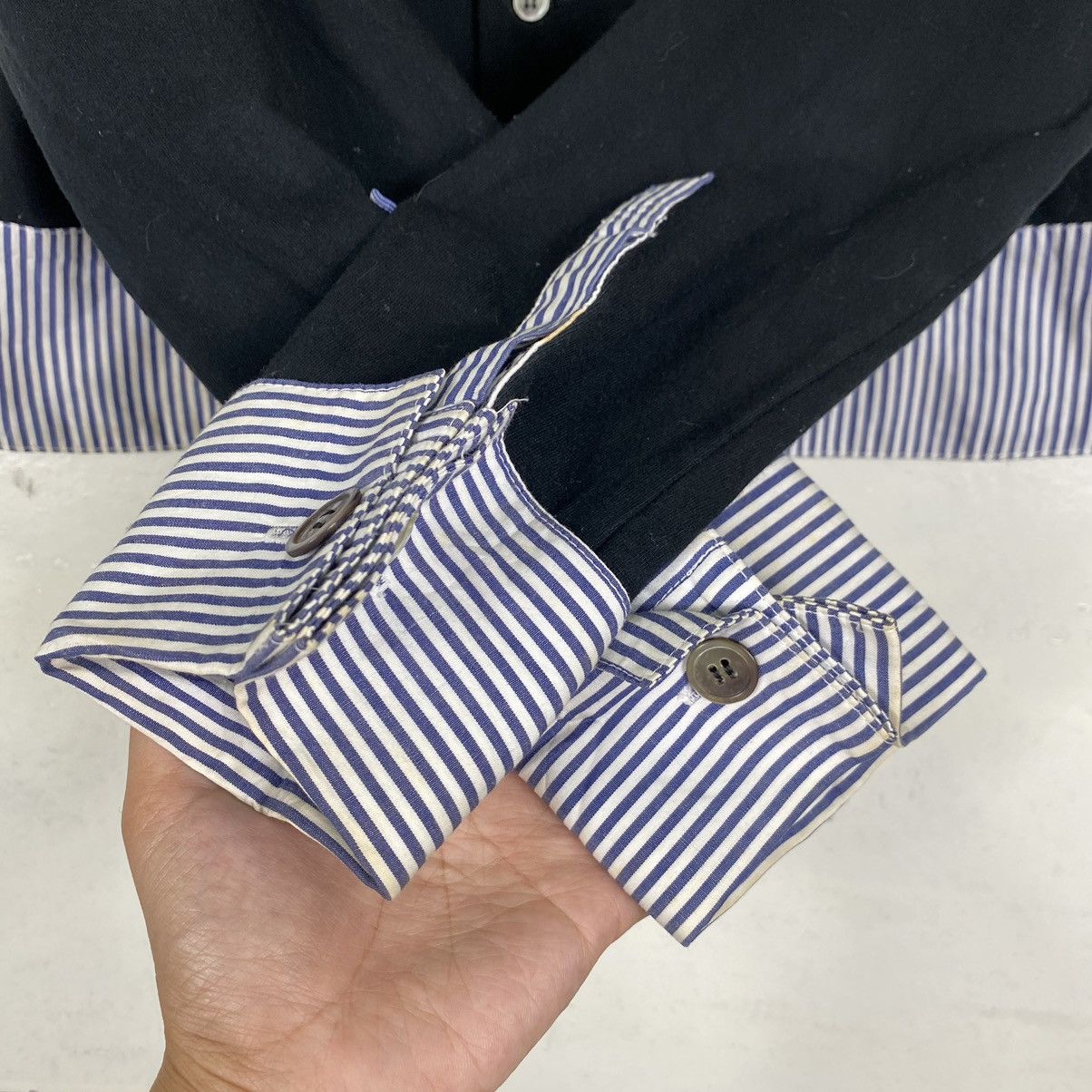 Issey Miyake Sunaokuwahara by issey miyake cropped button shirt Size XS / US 0-2 / IT 36-38 - 6 Thumbnail