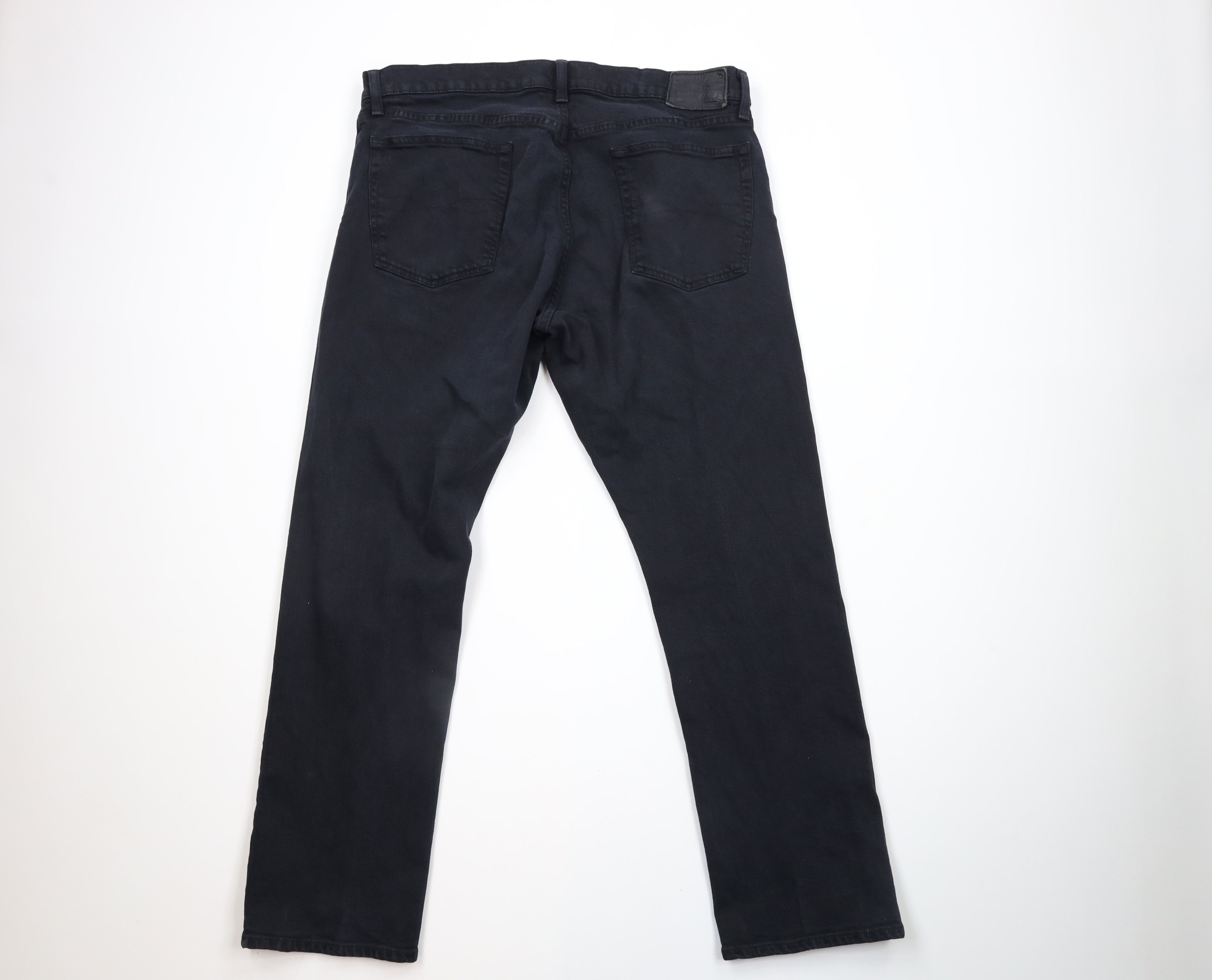Ralph Lauren × Vintage Vintage Ralph Lauren Relaxed Straight Leg Jeans Black Size US 36 / EU 52 - 7 Thumbnail