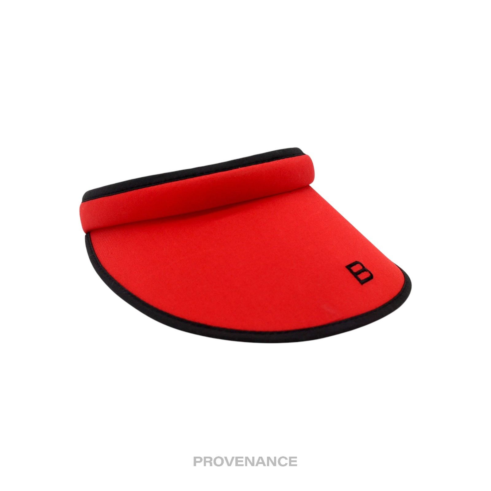 Balenciaga 🔴 Balenciaga B Logo Visor - Red/Black Size ONE SIZE - 3 Thumbnail