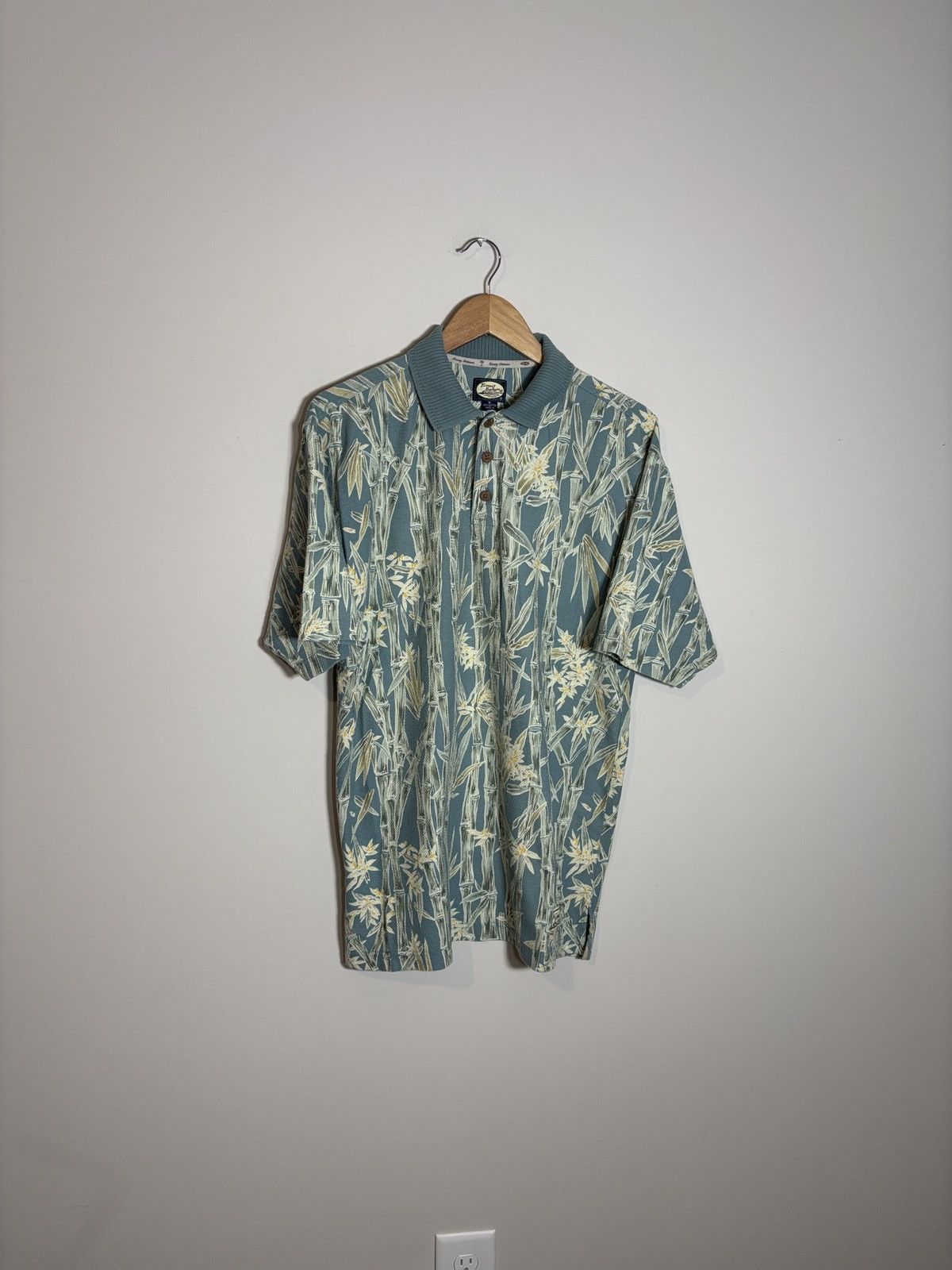 Tommy Bahama Vintage Tommy Bahama Polo Shirt Hawaiian Medium Size US M / EU 48-50 / 2 - 2 Thumbnail