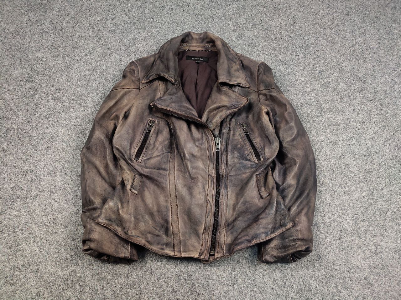 Muubaa Muubaa Designer Dyed Lamb leather Rider Biker Jacket Size M / US 6-8 / IT 42-44 - 2 Thumbnail