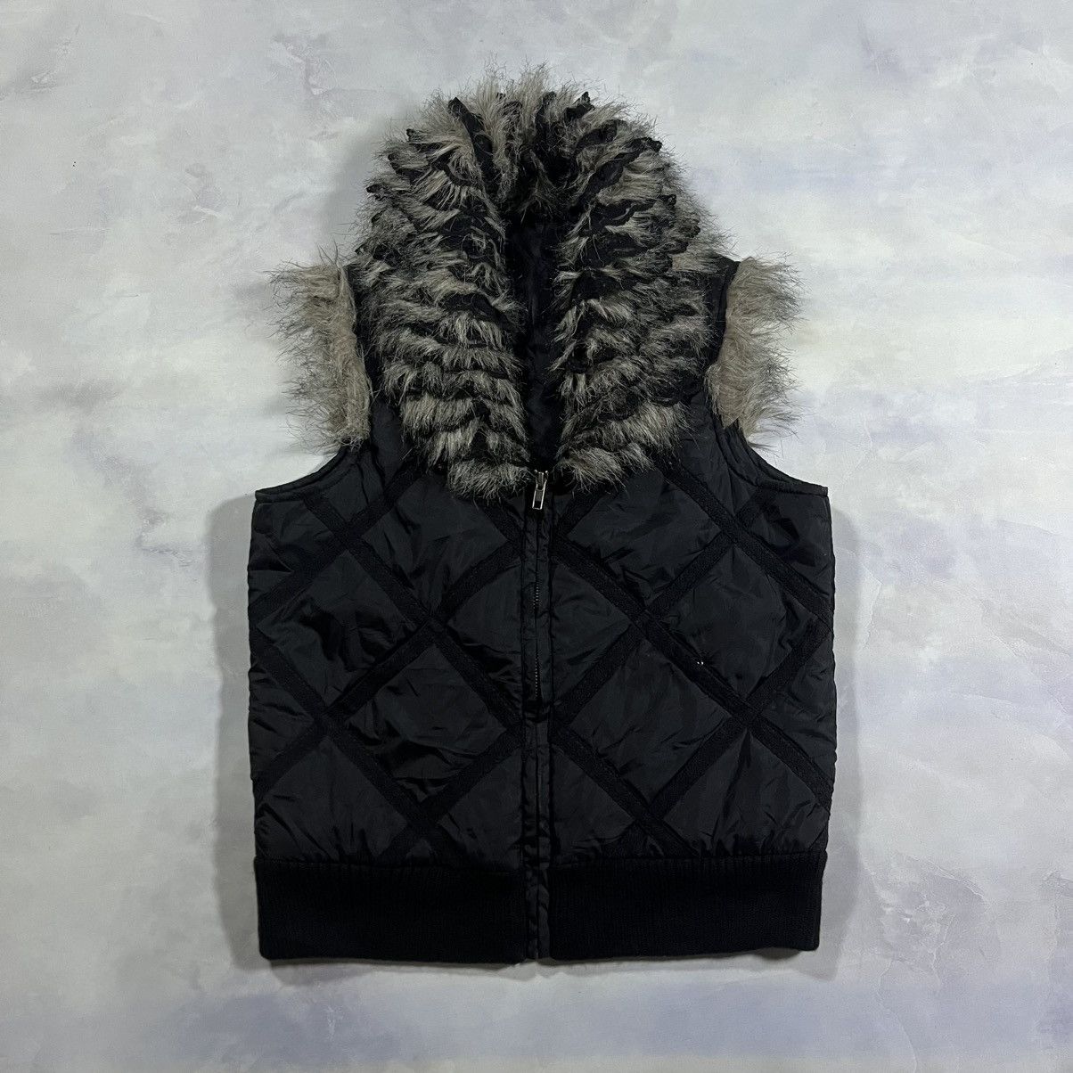 Le Grande Bleu (L.G.B.) Vest Fur LGB Style Size US M / EU 48-50 / 2 - 1 Thumbnail