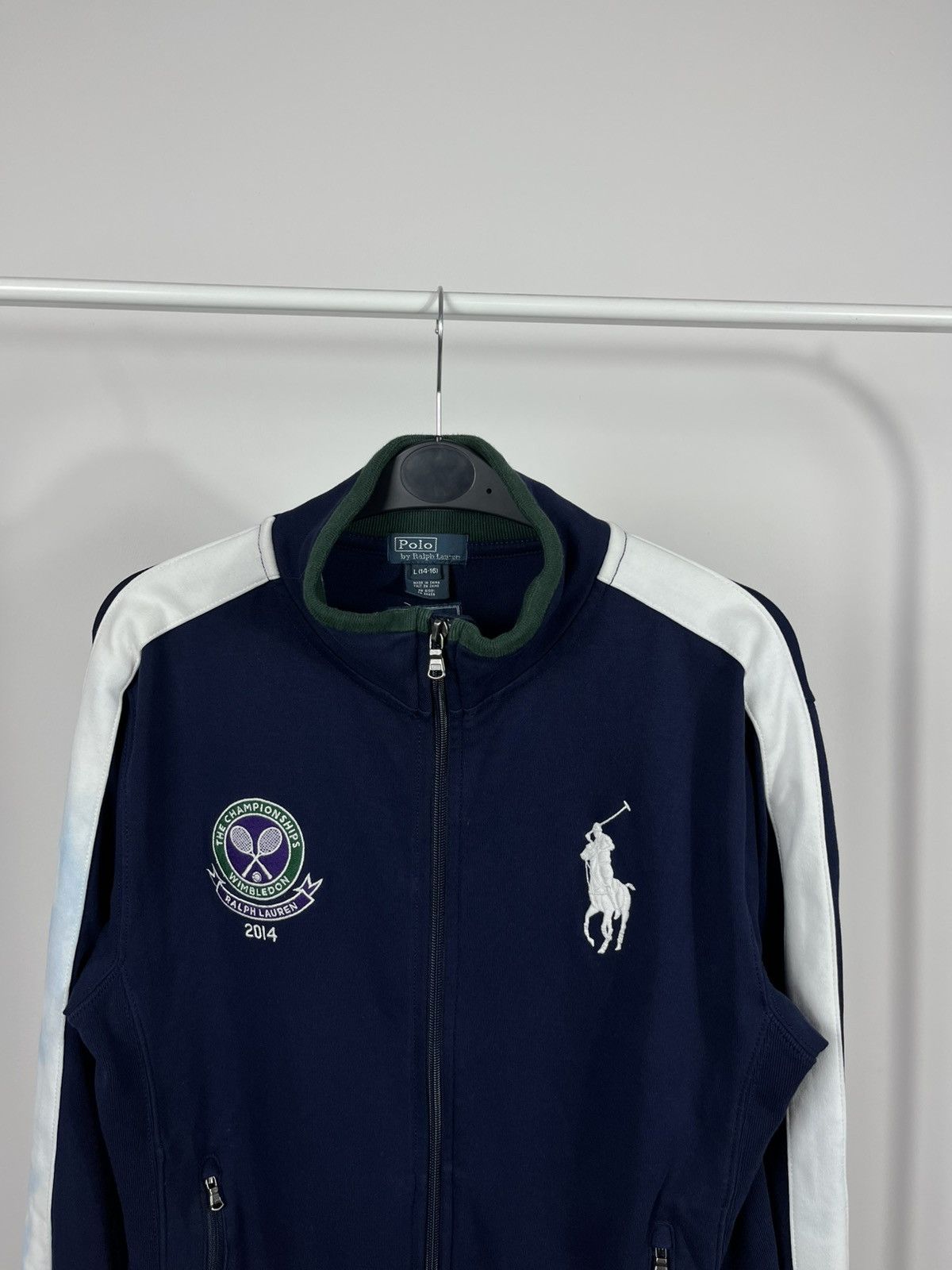 Polo Ralph Lauren Polo Ralph Lauren Wimbledon 2014 Zip Track Jacket Size M / US 6-8 / IT 42-44 - 2 Thumbnail