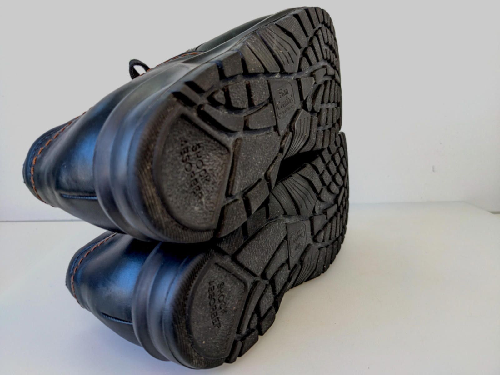 Other Finn Comfort Men Walking Shoes Germany Black Leather Wide 10 Size US 10 / EU 43 - 9 Thumbnail
