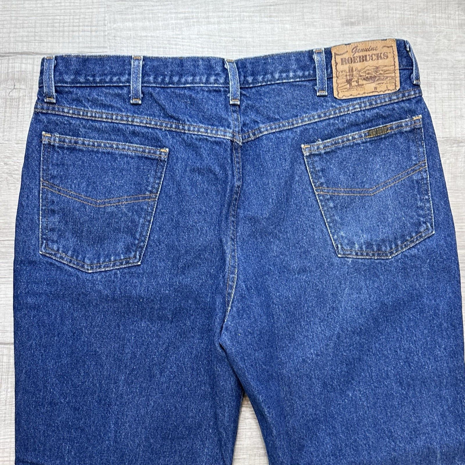 Vintage Vintage Roebuck & Co Denim Jeans Mens 38x30 Regular Straight Size US 38 / EU 54 - 8 Thumbnail