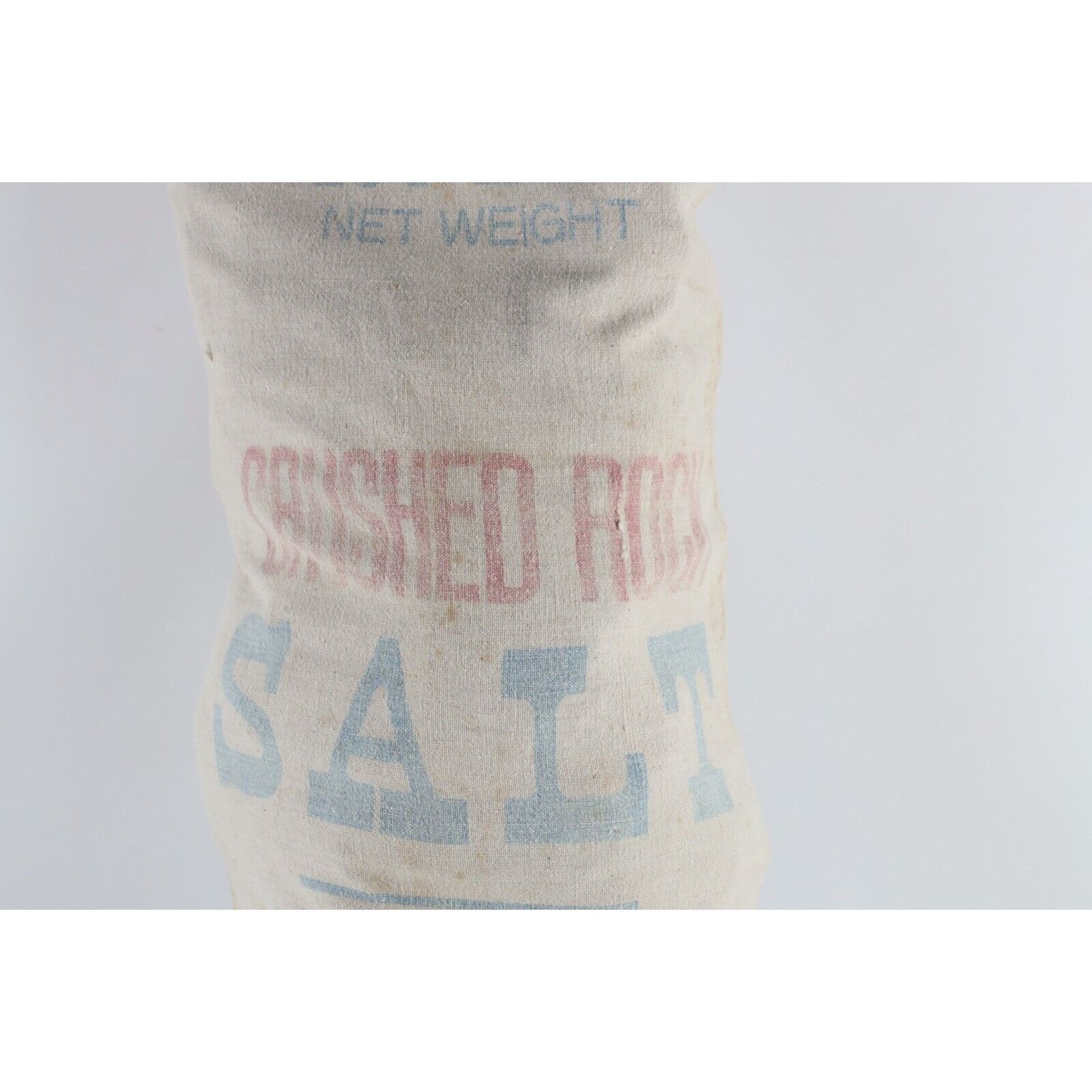 Vintage Vintage 20s 30s Morton Salt Co Crushed Rock Salt Bag Size ONE SIZE - 3 Thumbnail