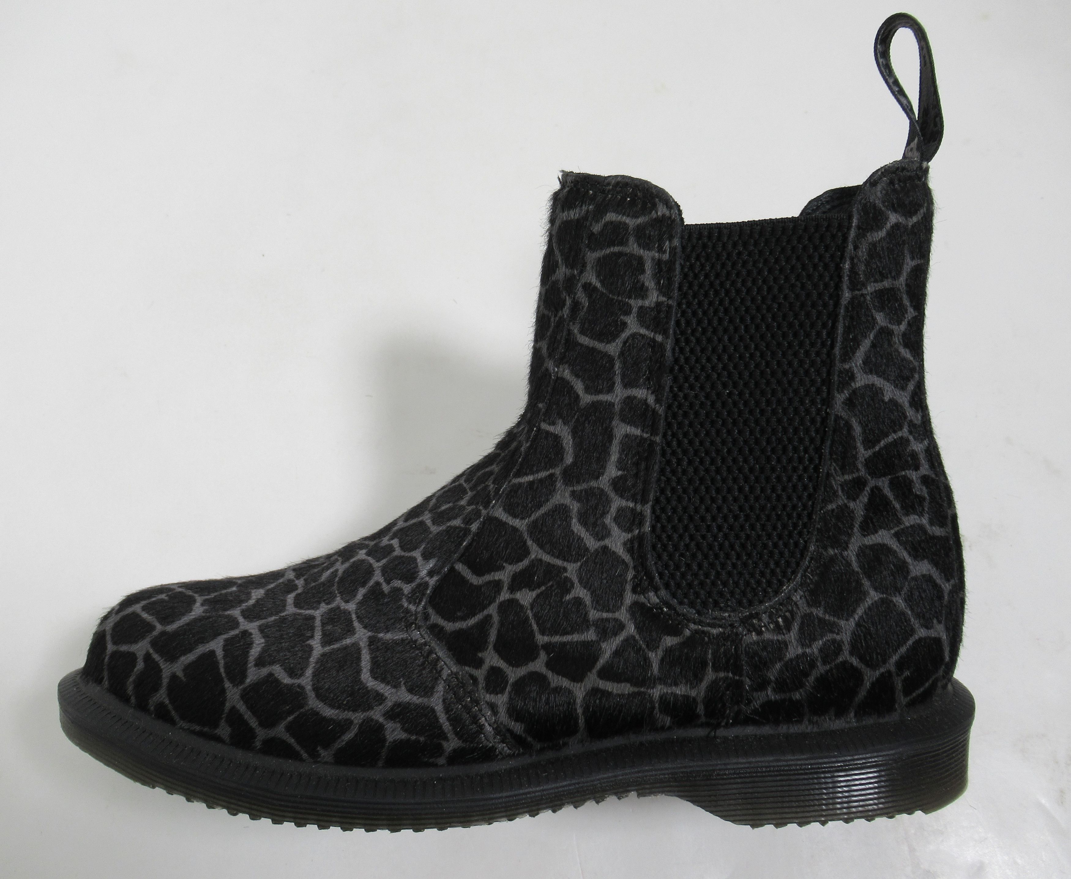 Dr. Martens Dr. Martens Flora Animal Print Chelsea Boots Black Grey Size US 6 / IT 36 - 7 Thumbnail