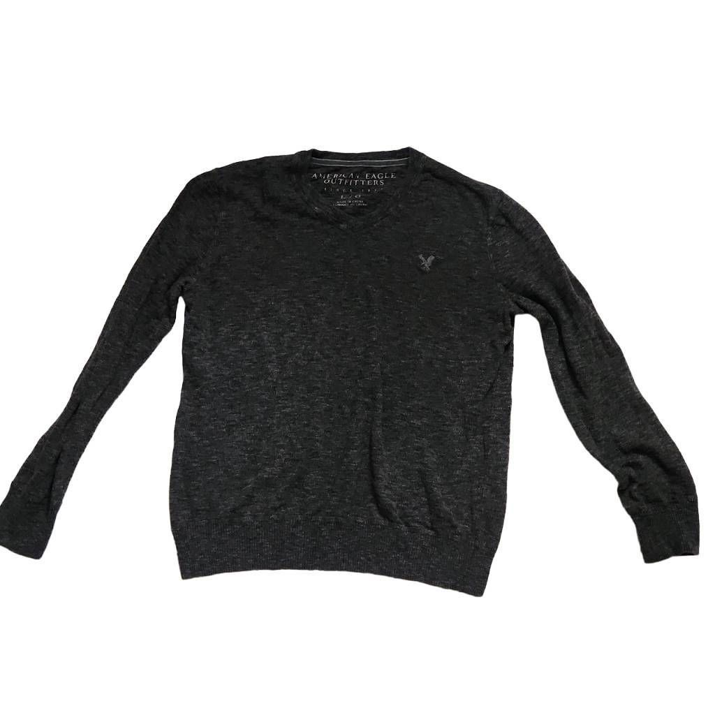 American Eagle Outfitters American Eagle Outfitters Men's Size Large Black Gray Marled Size US L / EU 52-54 / 3 - 1 Thumbnail