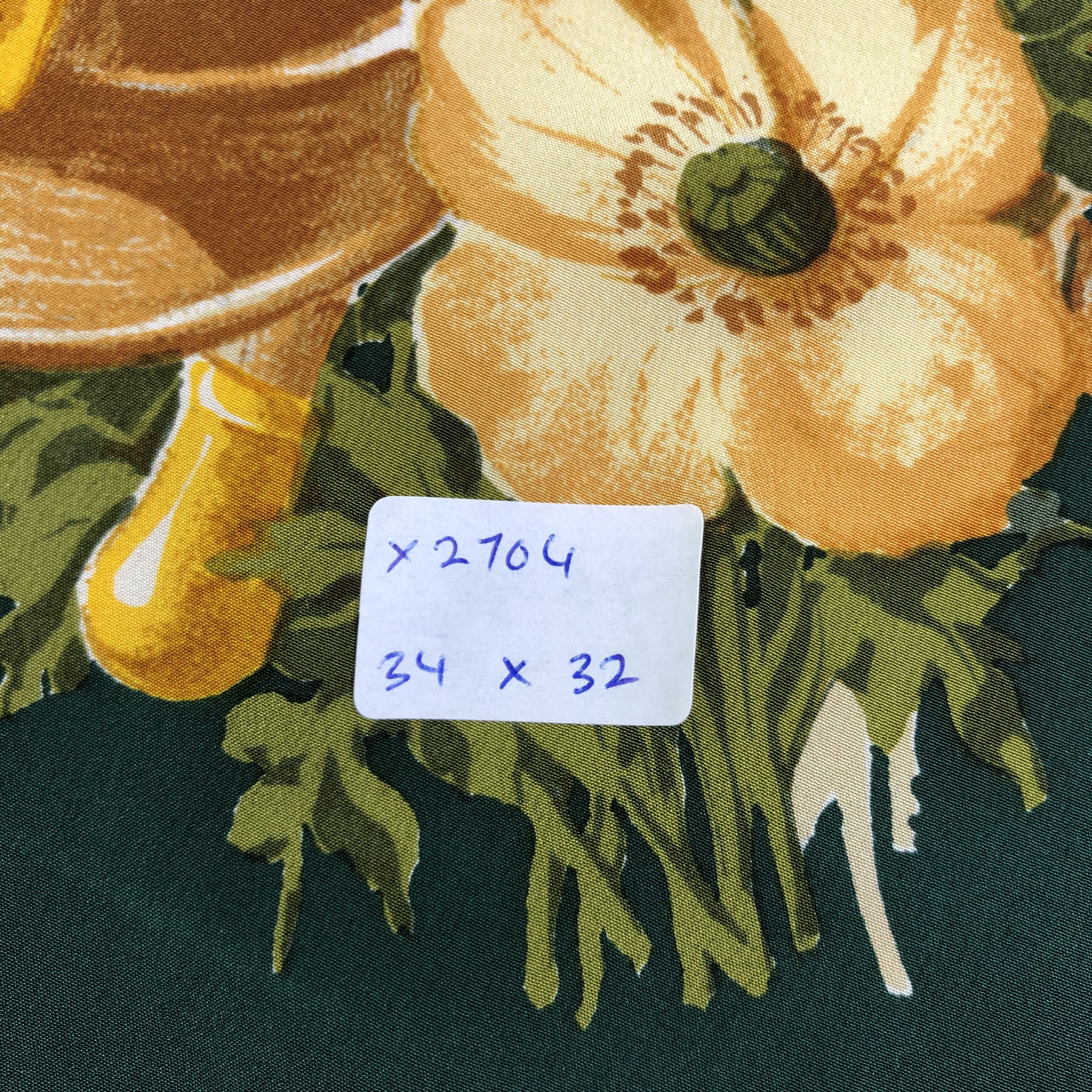 Vintage Vintage Silk Scarf Size ONE SIZE - 7 Thumbnail