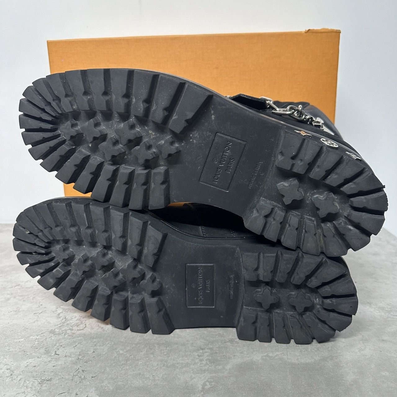 Louis Vuitton Louis Vuitton Size 8 staples edition rockstar creeper boots Size US 9 / EU 42 - 10 Thumbnail