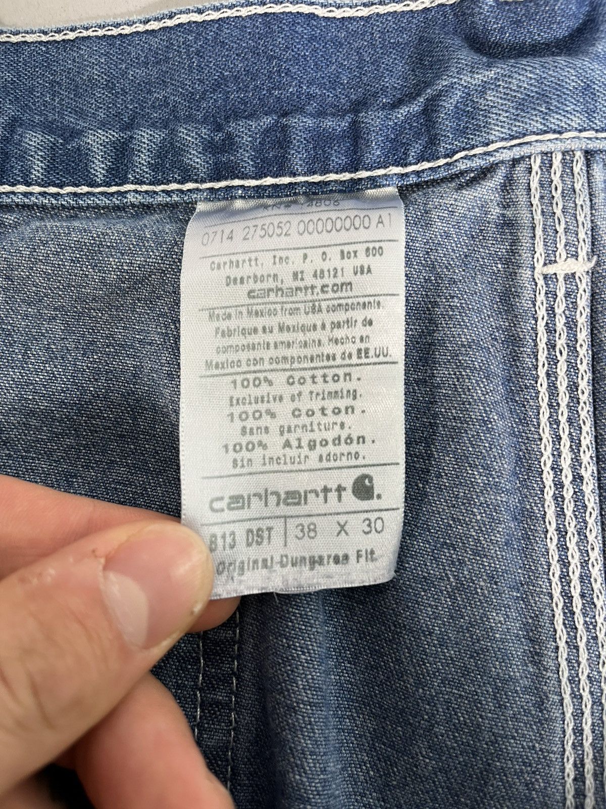 Carhartt Y2K Baggy Carhartt Carpenter Jeans Size US 30 / EU 46 - 4 Thumbnail