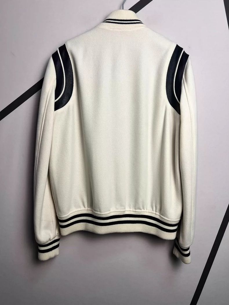 Saint Laurent Paris Saint Laurent ParisFall/Winter 21 beige wool Teddy jacket Size US M / EU 48-50 / 2 - 2 Thumbnail