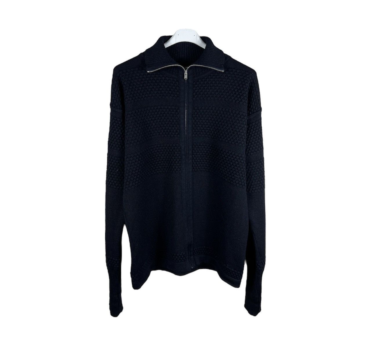 S.N.S. Herning Vintage S.N.S. Herning fisherman knit wool cardigan sweater Size US XXL / EU 58 / 5 - 1 Thumbnail