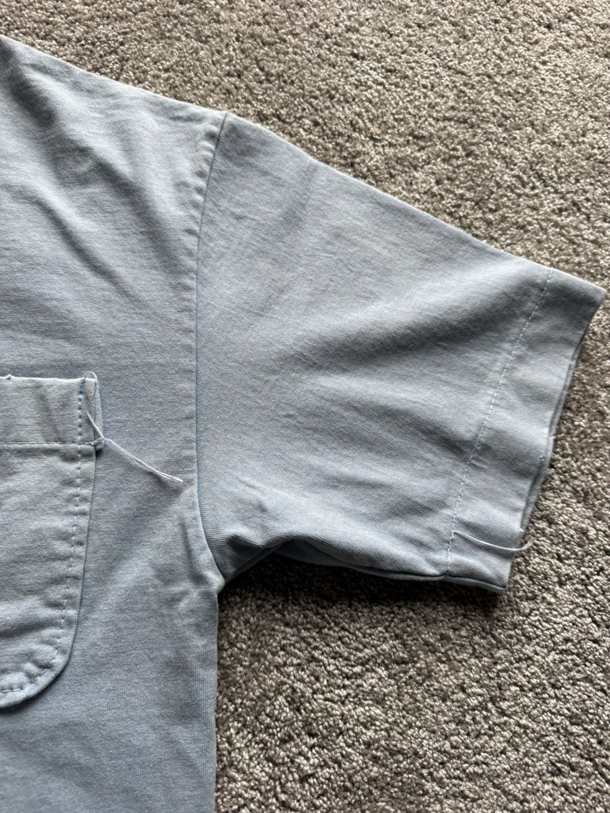 Maison MIHARA YASUHIRO Maison Mihara Yasuhiro blue amateur sewn distressed t shirt Size US M / EU 48-50 / 2 - 8 Thumbnail