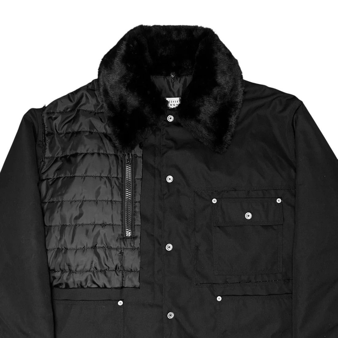 Maison Margiela Maison Margiela Reversible Quilted Faux Fur Jacket - AW18 Size US XL / EU 56 / 4 - 5 Thumbnail