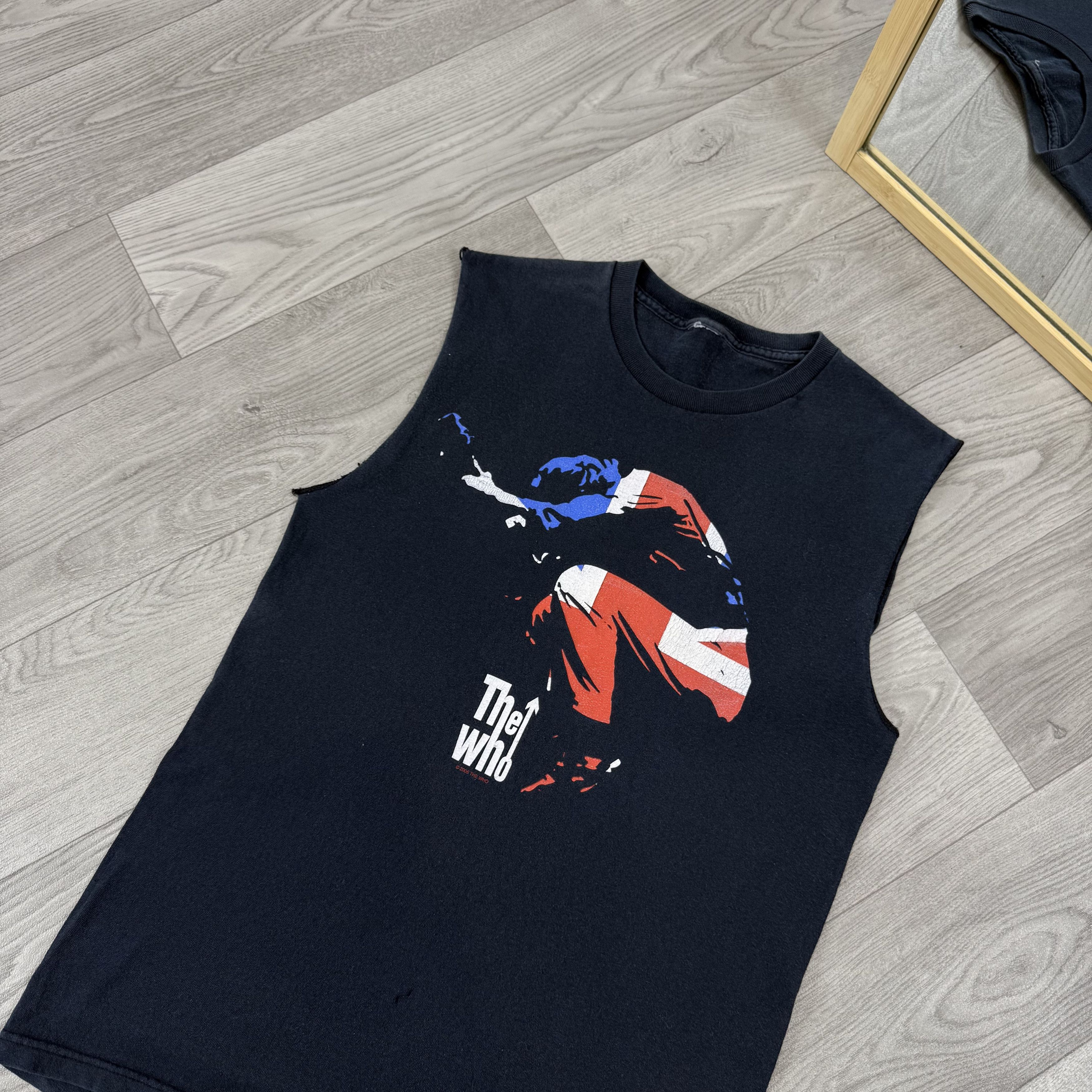 Vintage Vintage The Who 2005 Rock Band Graphic Tank Top Tee Shirt Size US S / EU 44-46 / 1 - 4 Thumbnail