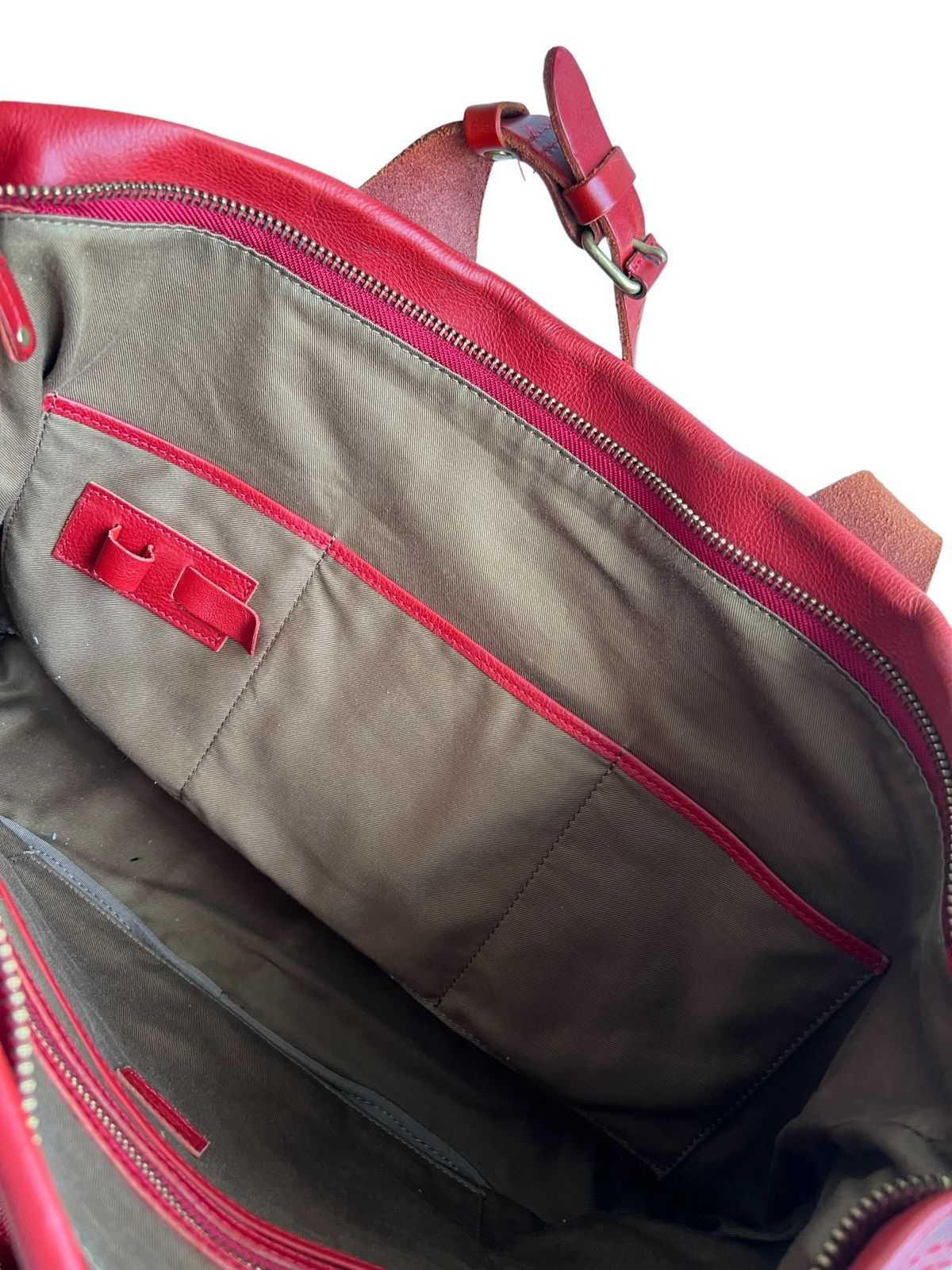 Garment Reproduction of Workers B3 Labo Leather Works Custom Hand Craft Large Crossbody Bag Size ONE SIZE - 10 Thumbnail