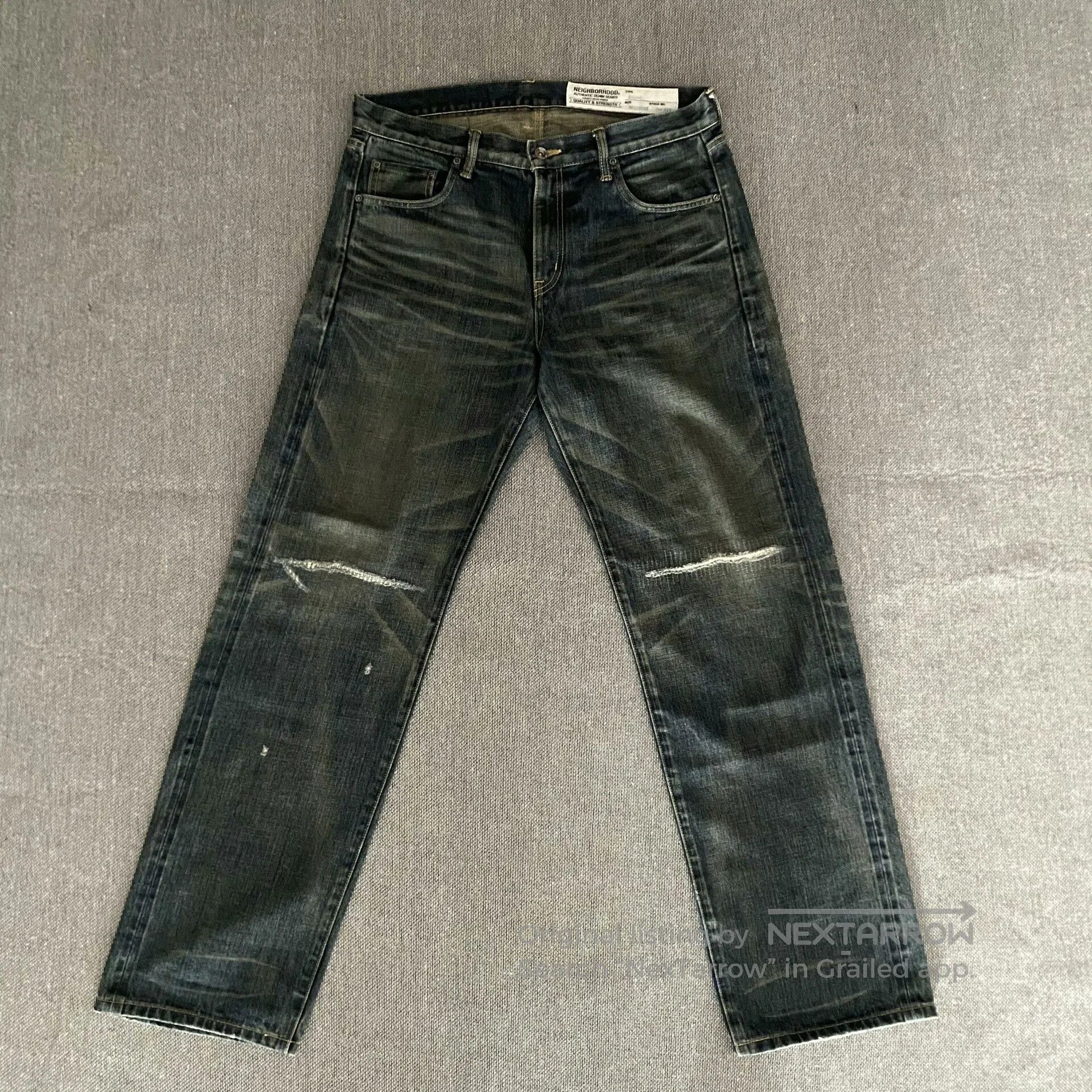 Neighborhood Neighborhood 18ss Basic Denim Jeans. Size US 36 / EU 52 - 2 Thumbnail