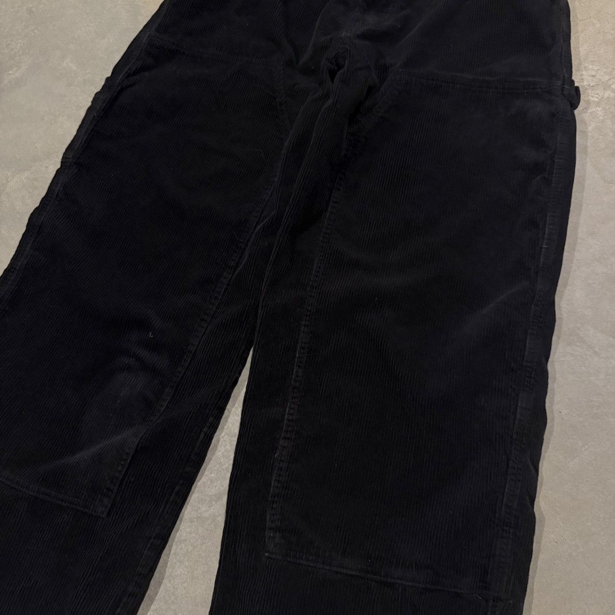 Vintage 2000s Faded Corduroy Double Knee Carpenter Pants ERD Grunge Size US 38 / EU 54 - 3 Thumbnail