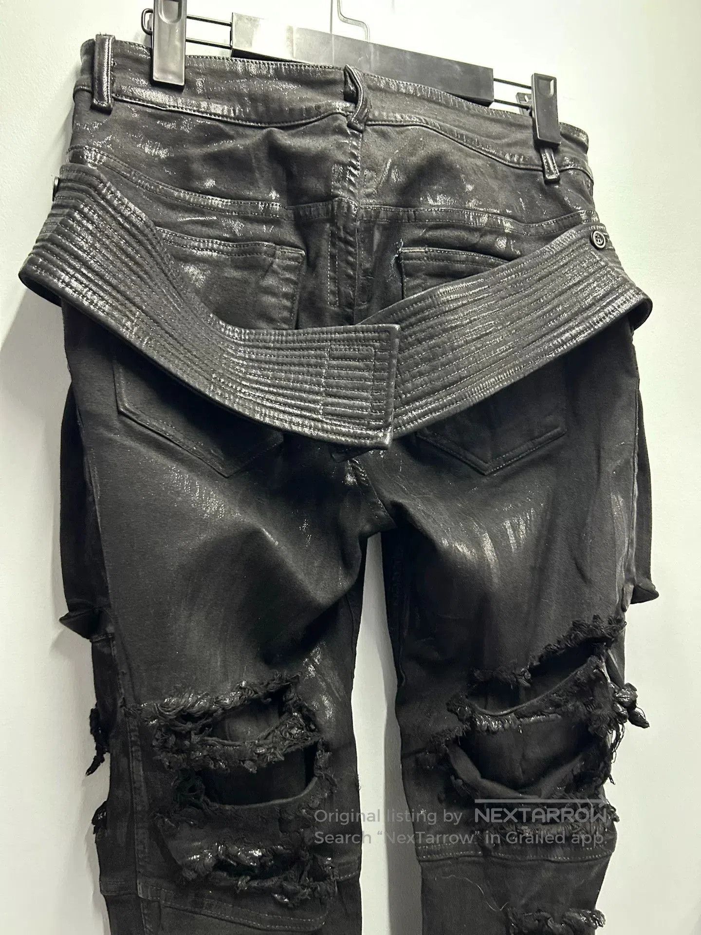 Rick Owens Drkshdw Rick Owens Drkshdw Black Denim Pants Size 29. Size US 29 - 2 Thumbnail
