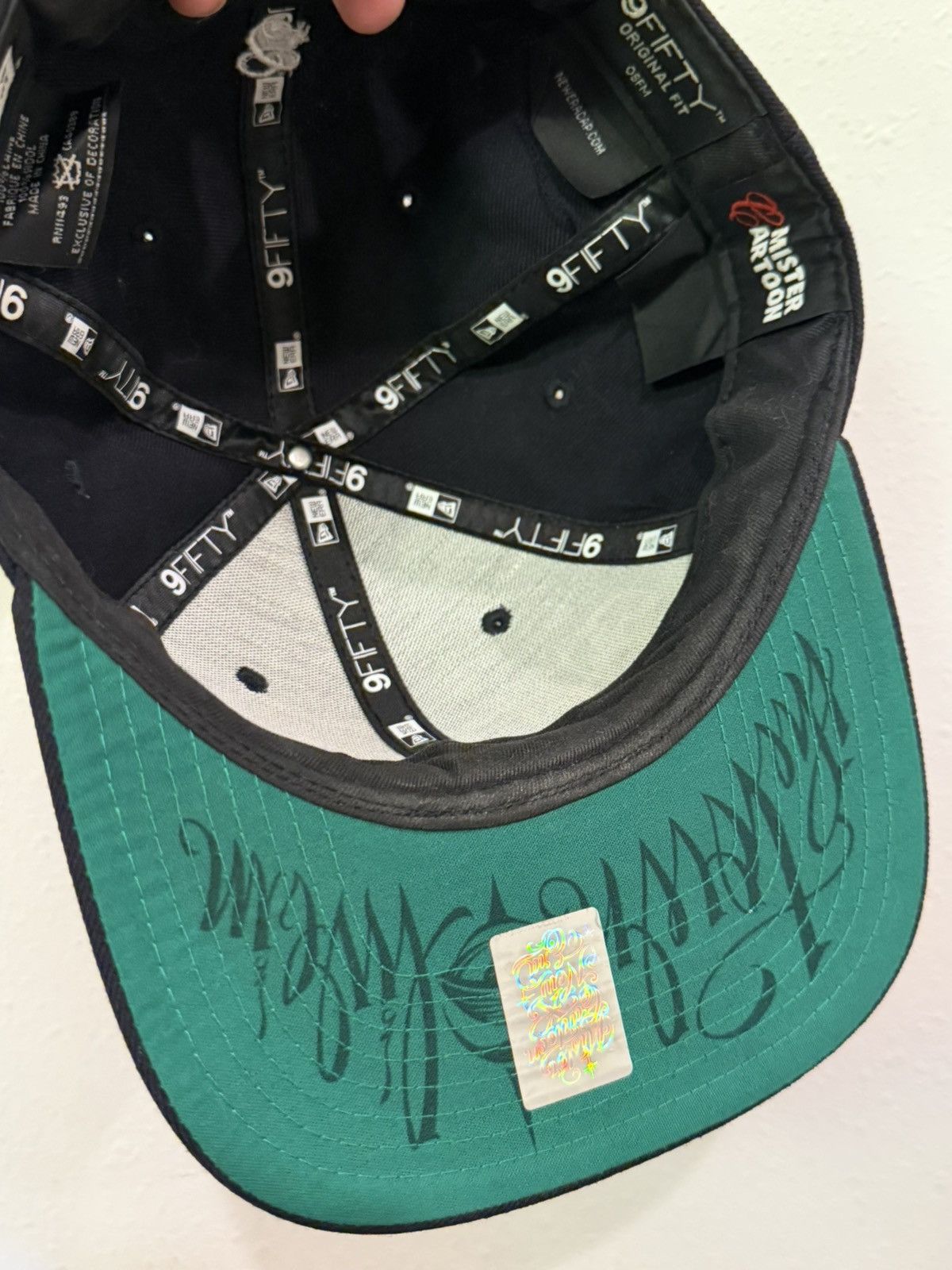 New Era Mister Cartoon New York Yankees Hat Size ONE SIZE - 4 Thumbnail
