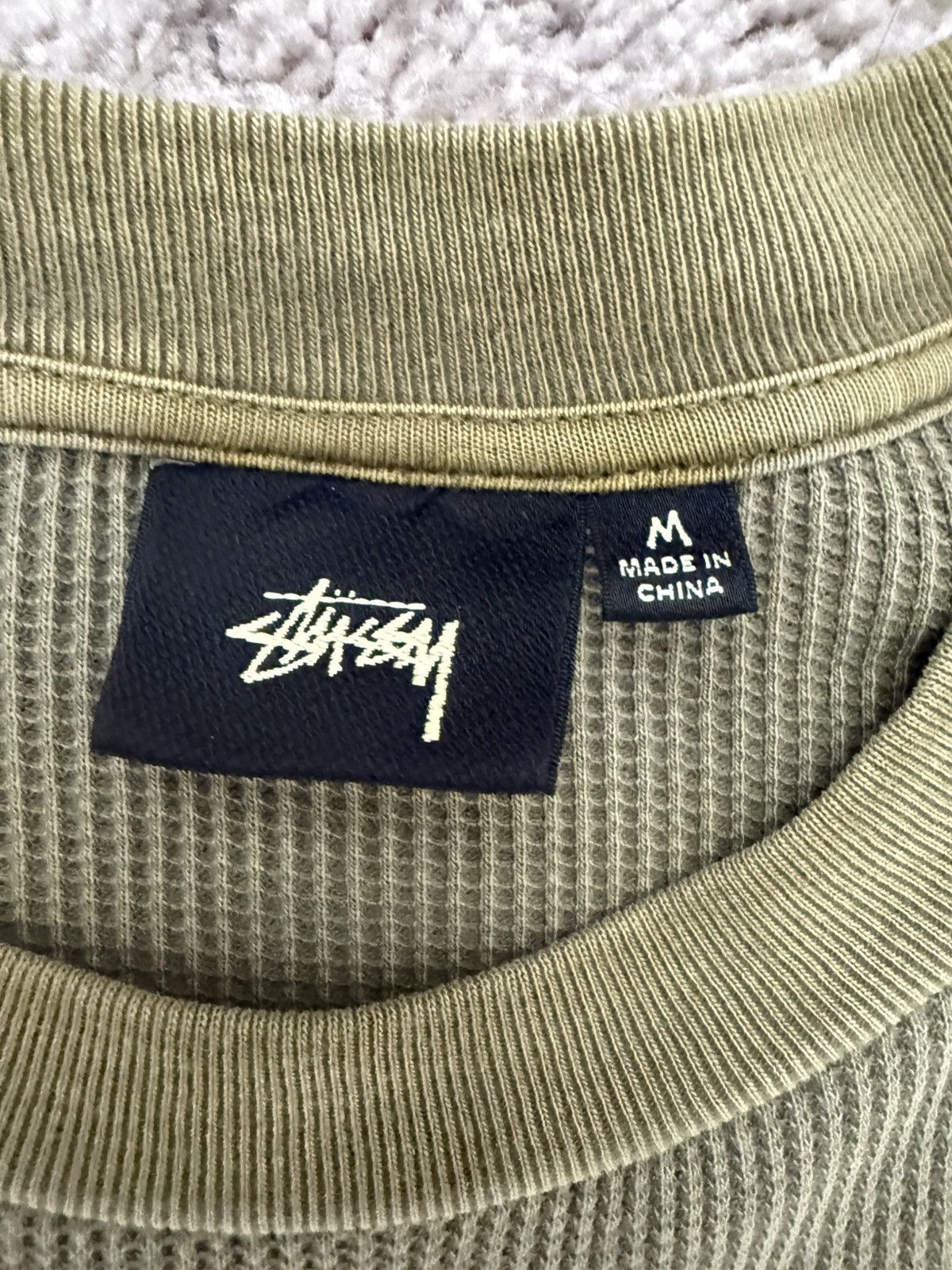 Stussy Stussy Olive Thermal Size Medium Size US M / EU 48-50 / 2 - 3 Thumbnail