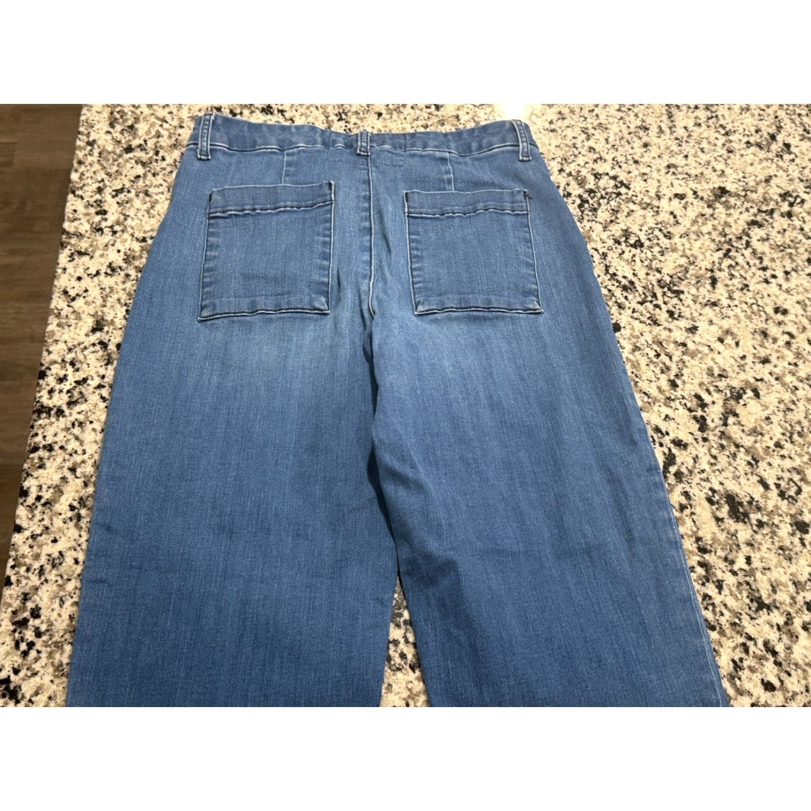 Frank & Eileen VINTAGE Frank & Eileen Women’s Cropped Jeans Size 4 Blue Stretch Denim Pants Size 27" / US 4 / IT 40 - 5 Thumbnail